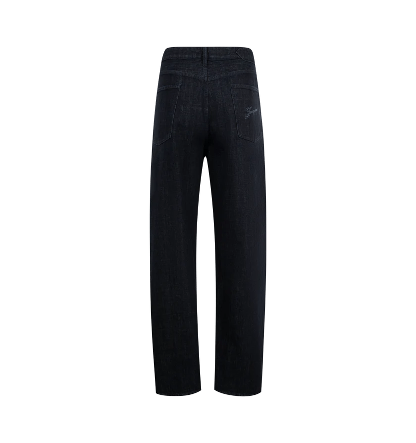 Jacquemus o1h1sh10525 De Nimes Mirada Denim Pants in Navy Blue Size US 34 / EU 50 - 2 Thumbnail