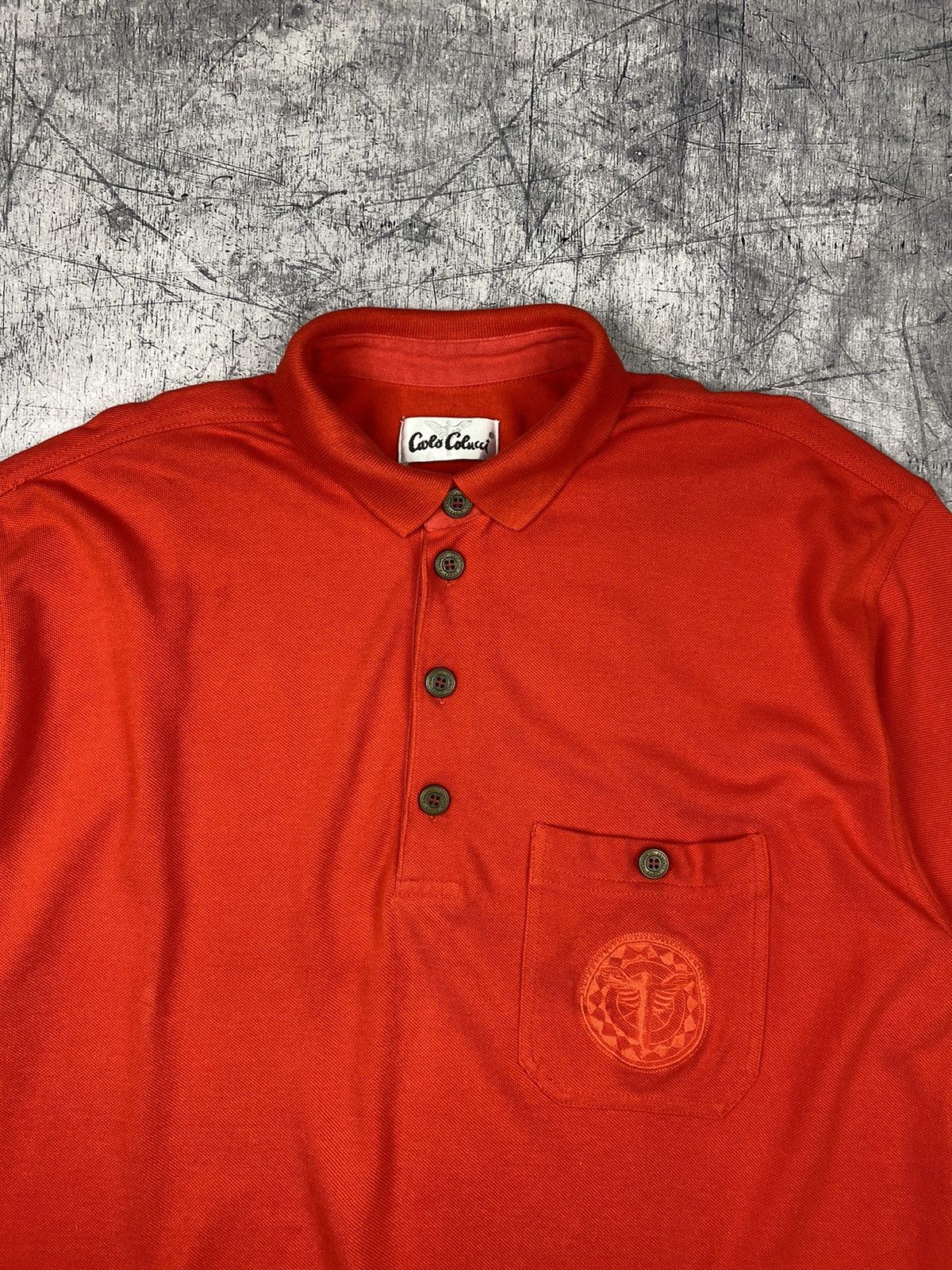 Carlo Colucci Vintage Carlo Colucci Short Sleeve Polo Size L Size US L / EU 52-54 / 3 - 5 Thumbnail