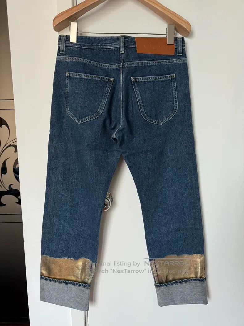 Loewe Loewe Embellished Turn-up Denim Pants Size 32" / US 10 / IT 46 - 3 Thumbnail