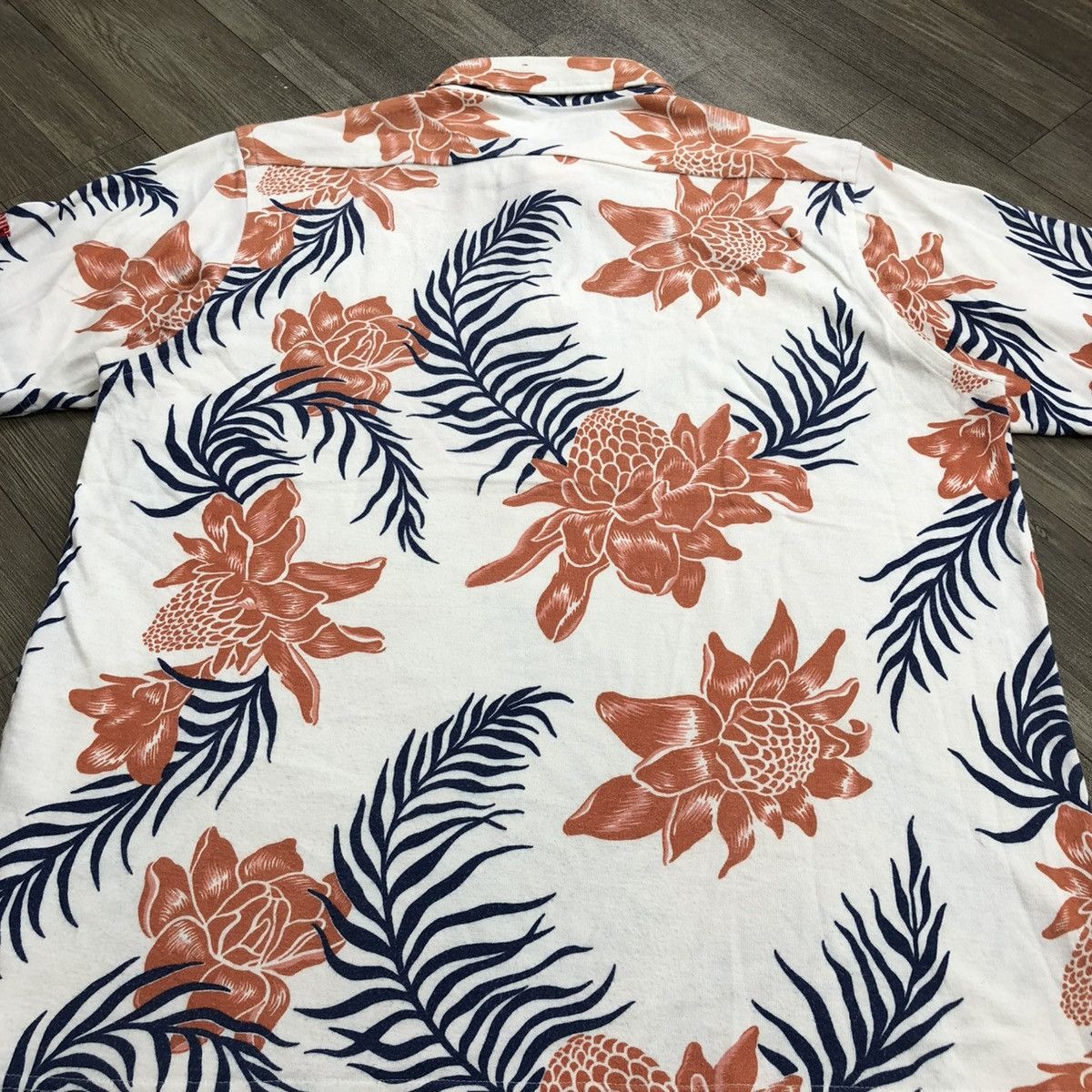 Sun Surf × Toyo Enterprises Vintage Sun Surf Hawaiian Flowers Polo Shirt Size US L / EU 52-54 / 3 - 15 Thumbnail