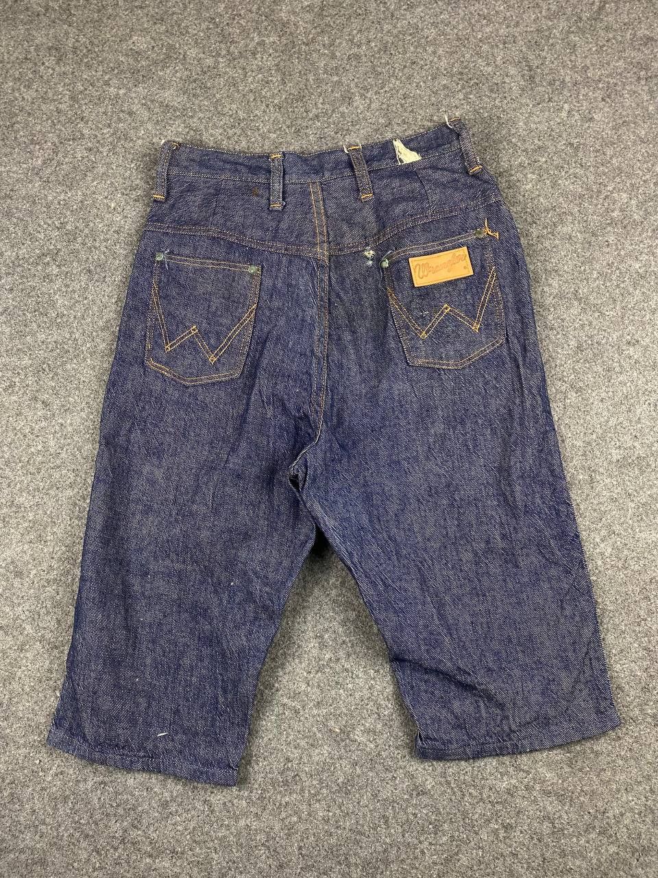 Vintage vintage wrangler cropped denim gripper zipper Size US 28 / EU 44 - 1 Thumbnail