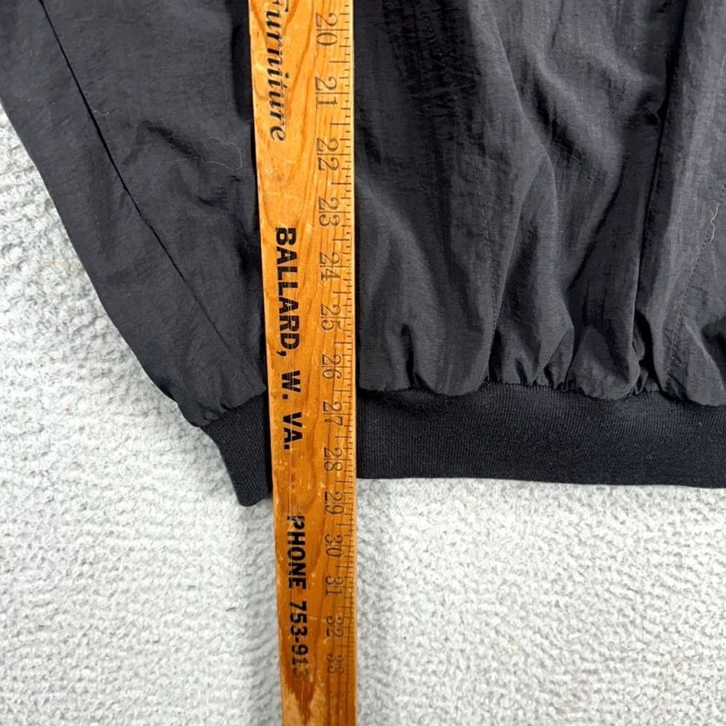 Vintage VINTAGE Crazy Shirts Pebble Beach Pullover Jacket Mens Medium Black Regular Jacket Mens Pebble Beach 90s Outdoor Crewwear Size US M / EU 48-50 / 2 - 7 Thumbnail