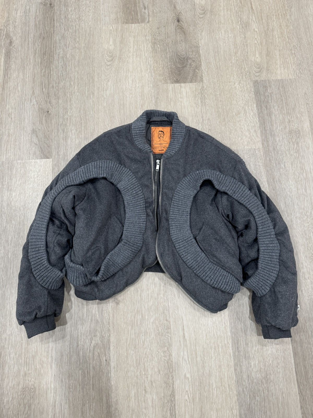 Other CyclebyMYOB Bomber Grey Wool Size ONE SIZE - 1 Thumbnail