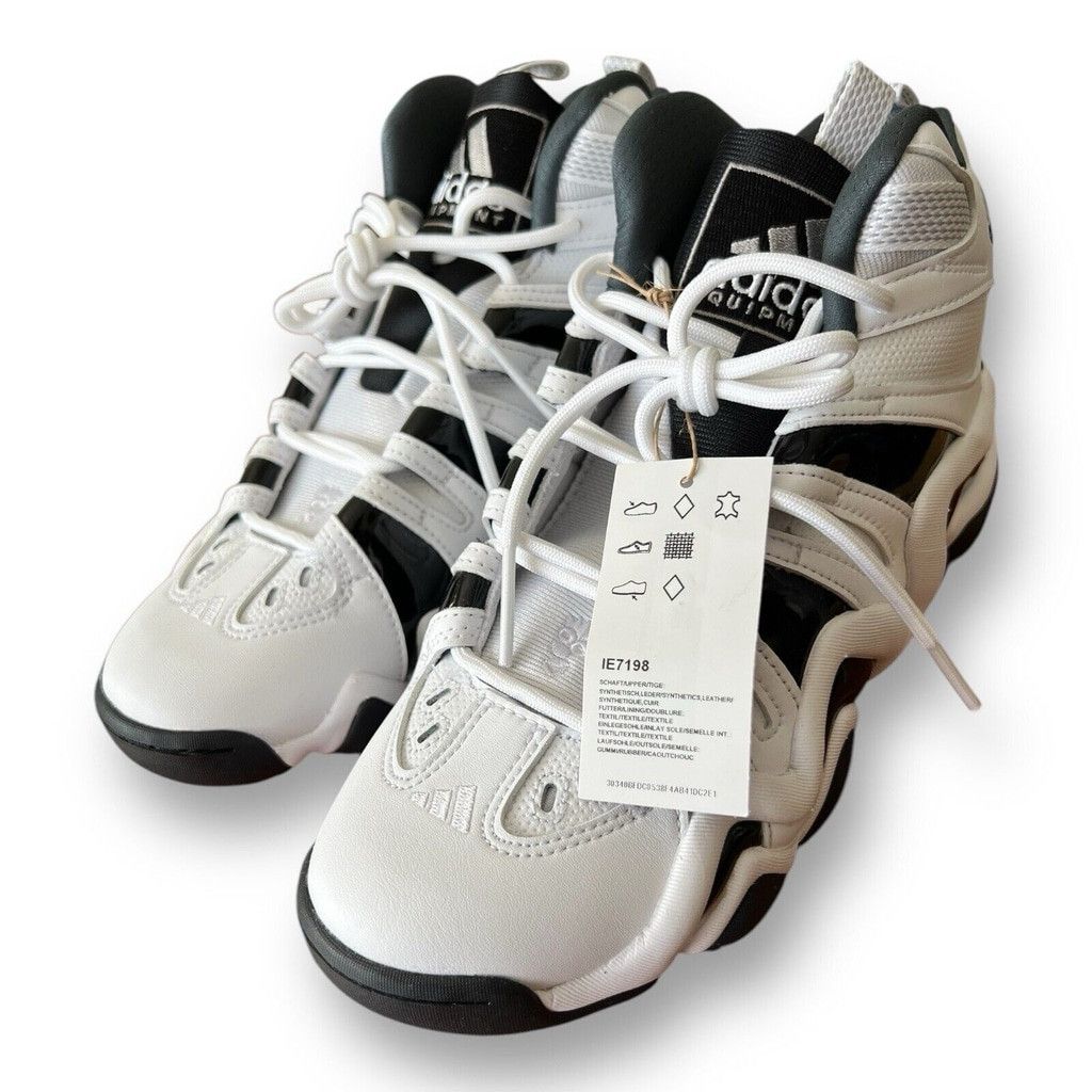 Adidas adidas Crazy 8 Kobe Bryant White Black Men Sz 9 Shoes Size US 9 / EU 42 - 13 Thumbnail