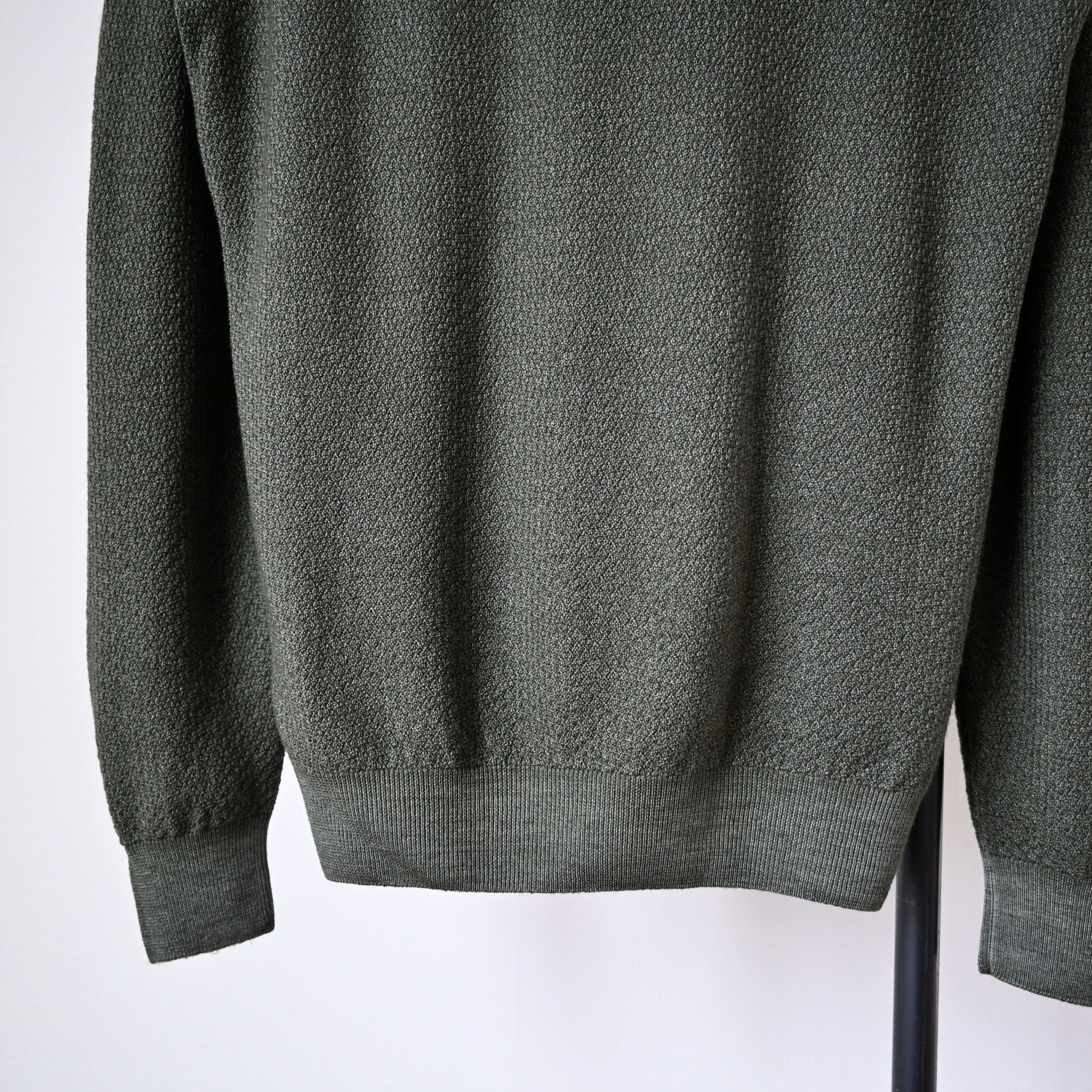 Other HERITAGE extra fine wool kinit sweater made in Italy Size US S / EU 44-46 / 1 - 4 Thumbnail