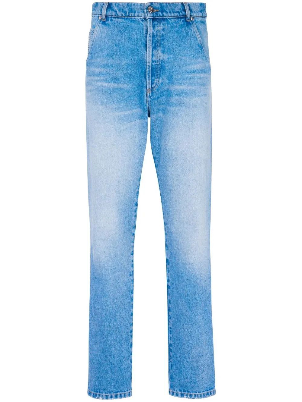 Balmain o1y0426 Denim Pant in Blue Size US 30 / EU 46 - 1 Thumbnail