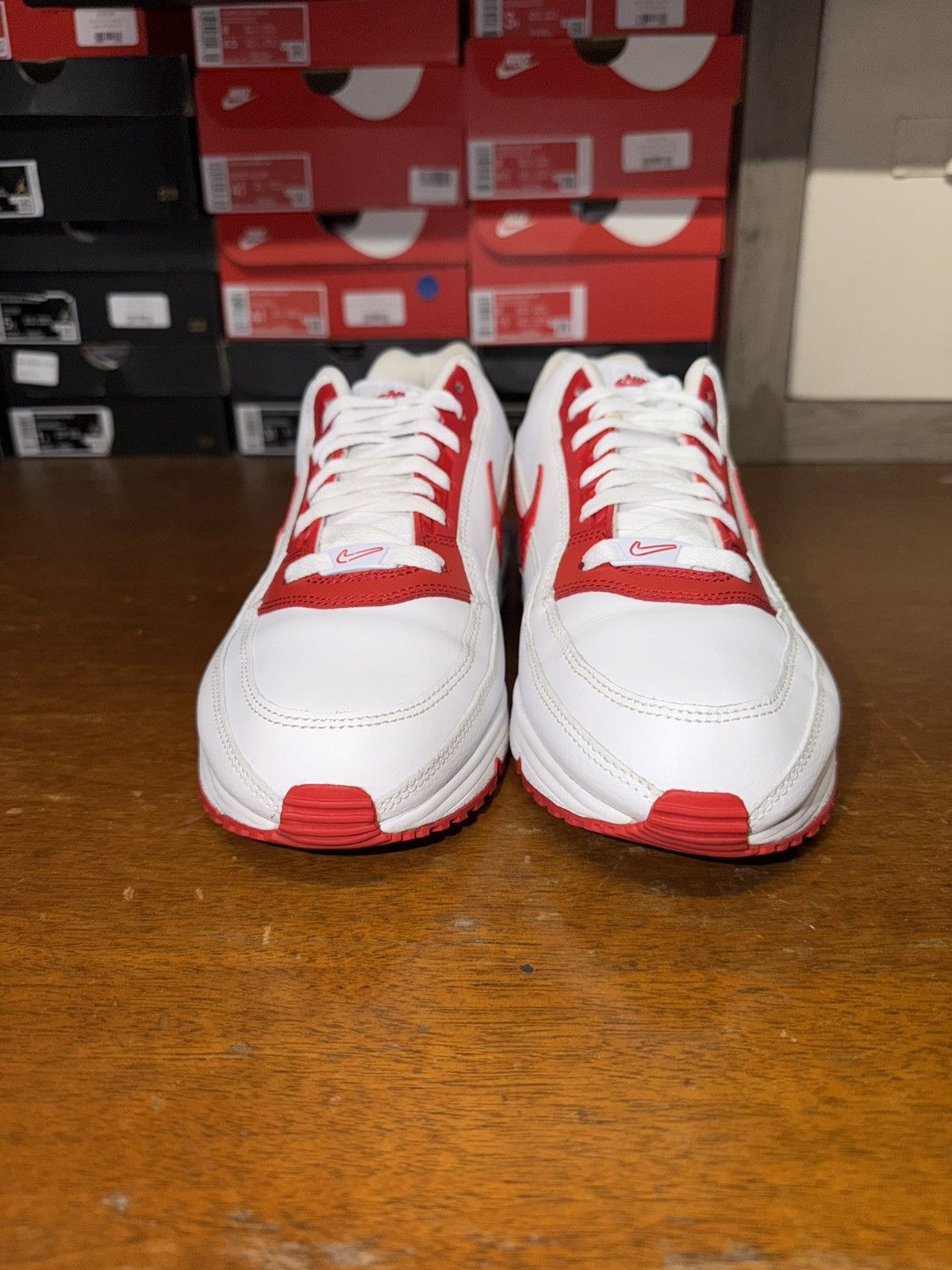 Nike Nike Air Max LTD 3 White University Red size 11.5 Size US 11.5 / EU 44-45 - 5 Thumbnail