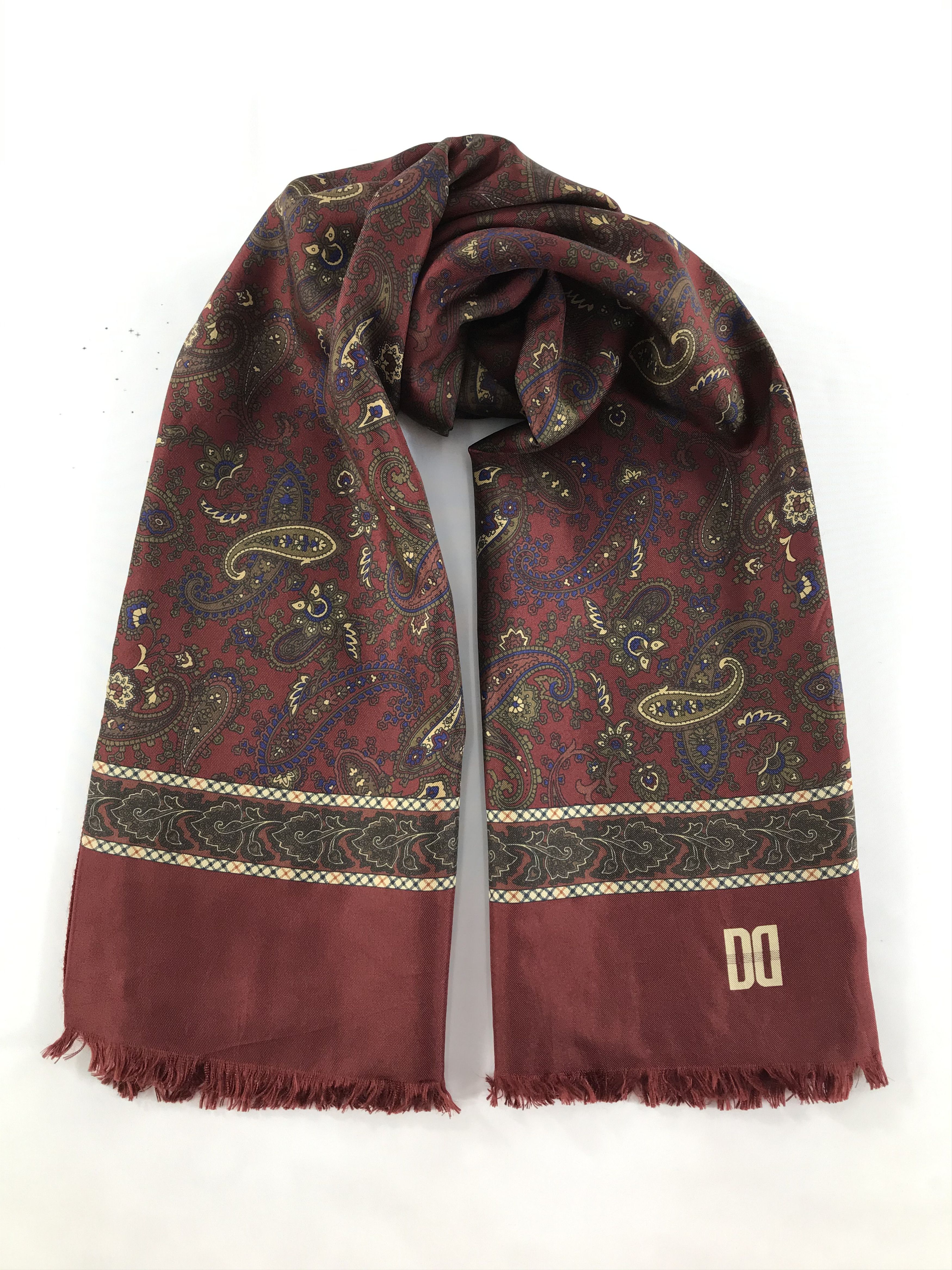 DAKS Vintage Daks Scarf/Muffler/Neckwear MF1018 Size ONE SIZE - 1 Thumbnail