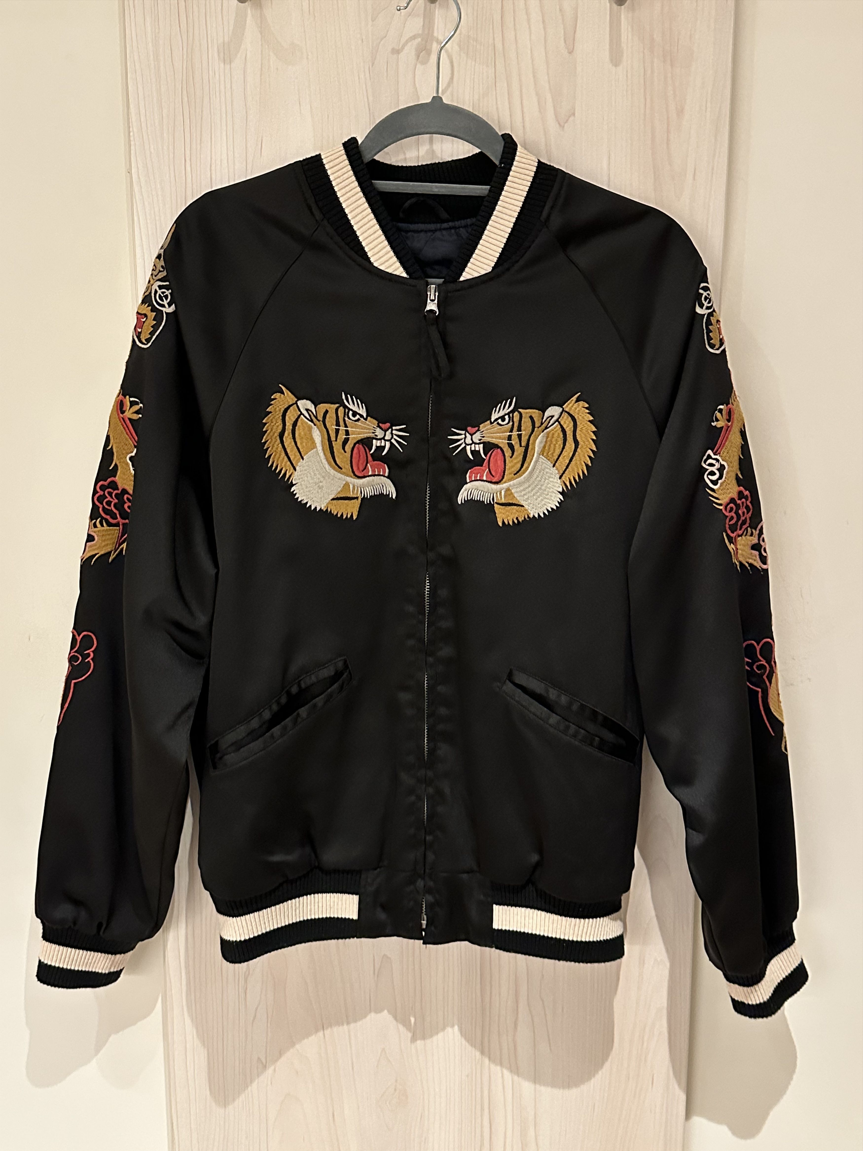 Toyo Enterprises THEMADNESS Sukajan Inspired Tiger Bomber Size US M / EU 48-50 / 2 - 1 Thumbnail