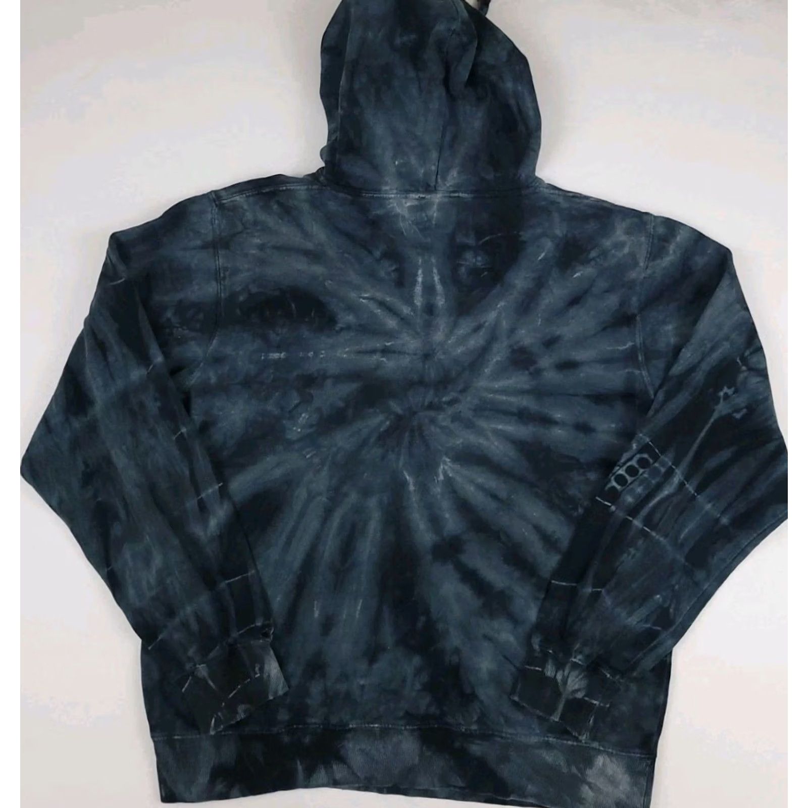 Thrasher VINTAGE Thrasher Hoodie Sweatshirt Tie Dye Pattern Blue Distressed Size US S / EU 44-46 / 1 - 3 Thumbnail