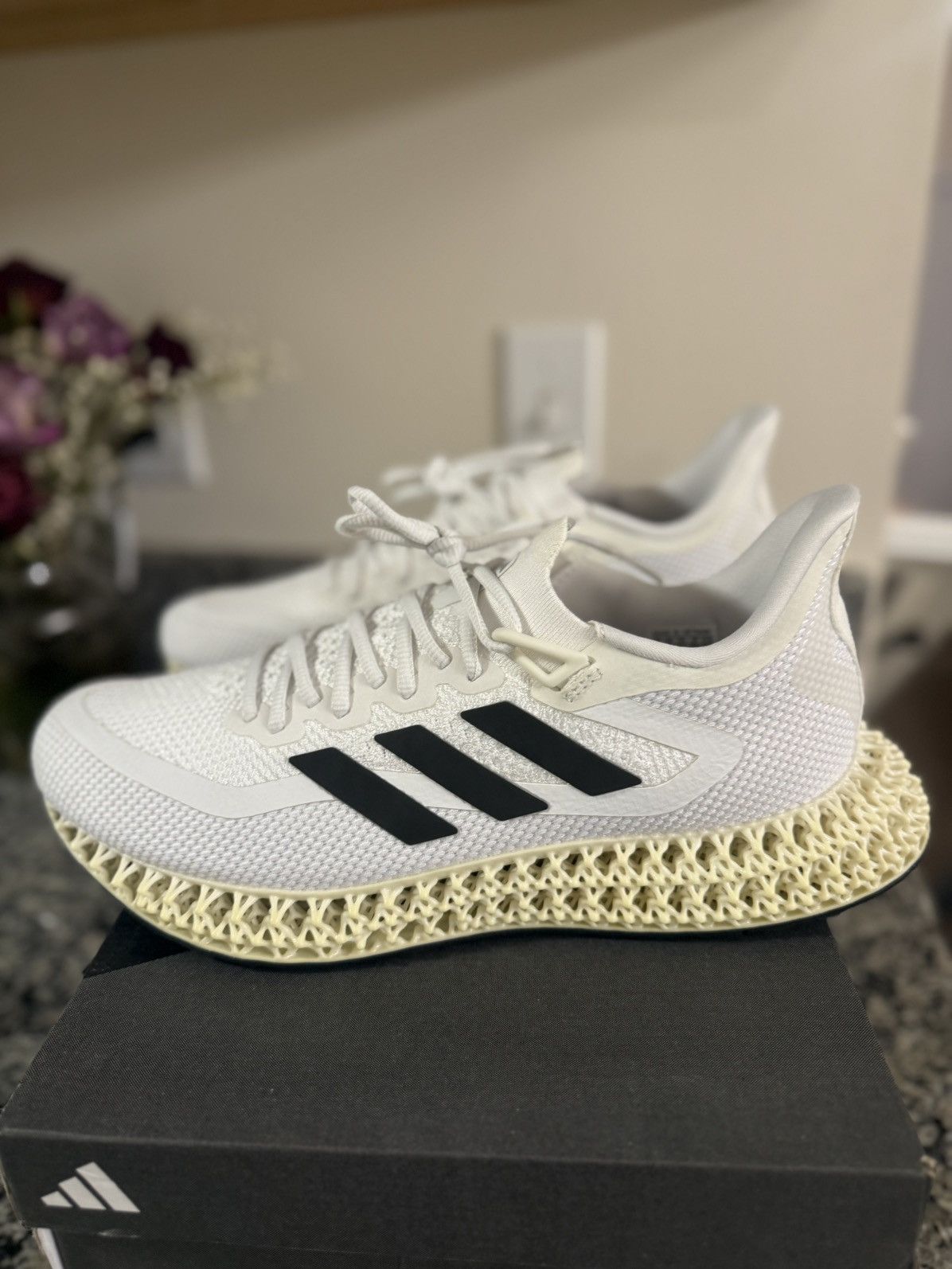 Adidas Adidas shoes 4DFWD 2 White size 10.5 D GX9247 Size US 11 / EU 44 - 6 Thumbnail