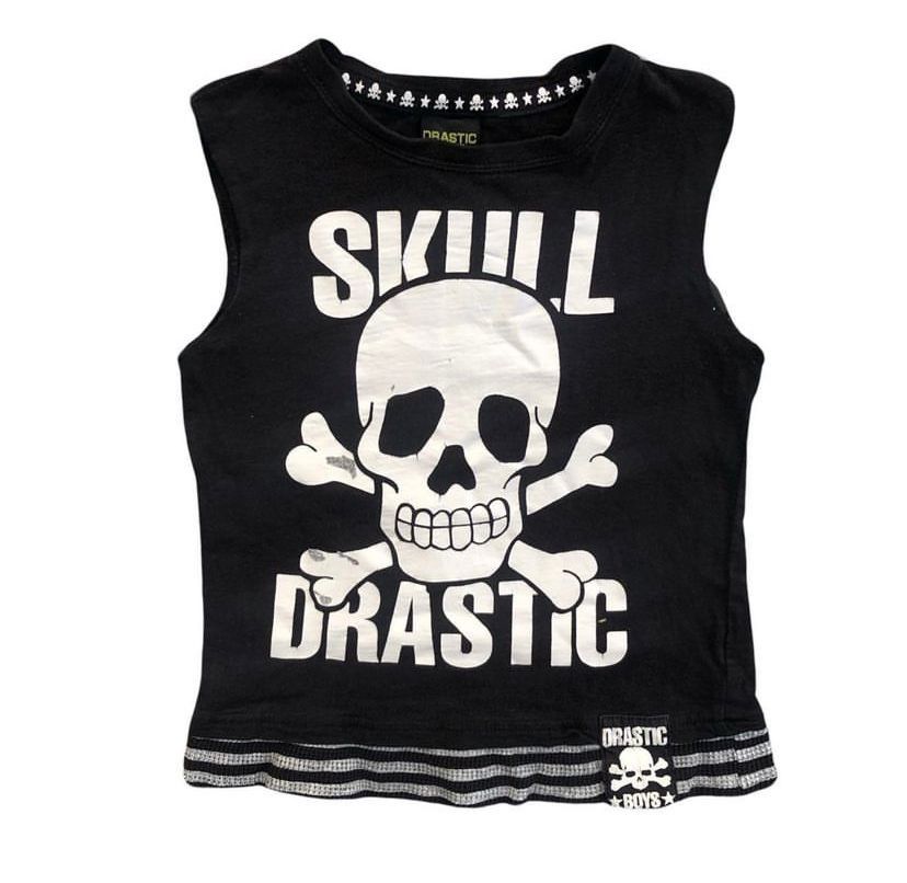 L.G.B. tank top　y2k　skull If Six Was Nine × Japanese Brand × Le Grande Bleu (L.G.B.