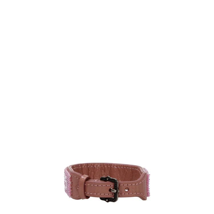 Gucci ob1o1e1124 Size: S / Patent Leather Bracelet in Pink Size ONE SIZE - 2 Thumbnail