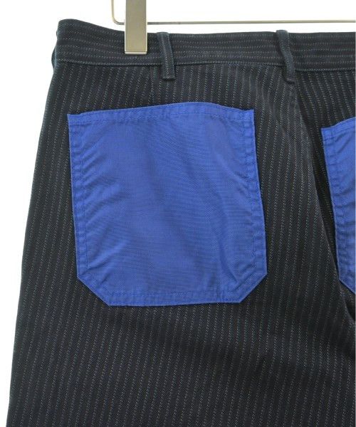 Comme des Garcons Homme Cropped Pant Stripes Straight Cut Zip Ply Cotton Multicolor Size US 32 / EU 48 - 6 Thumbnail