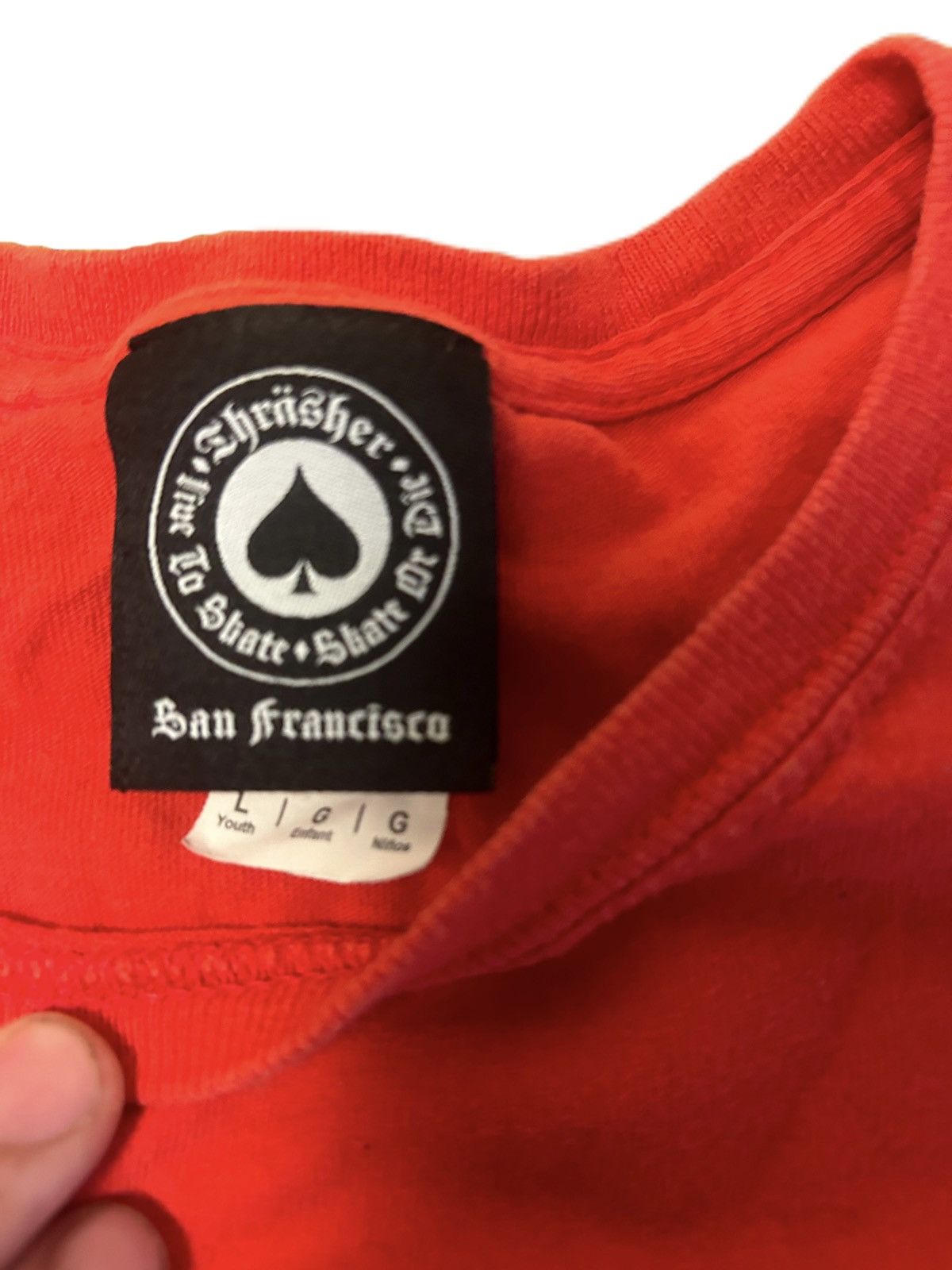 Thrasher × Vintage Vintage Thrasher Tee Size US S / EU 44-46 / 1 - 3 Thumbnail