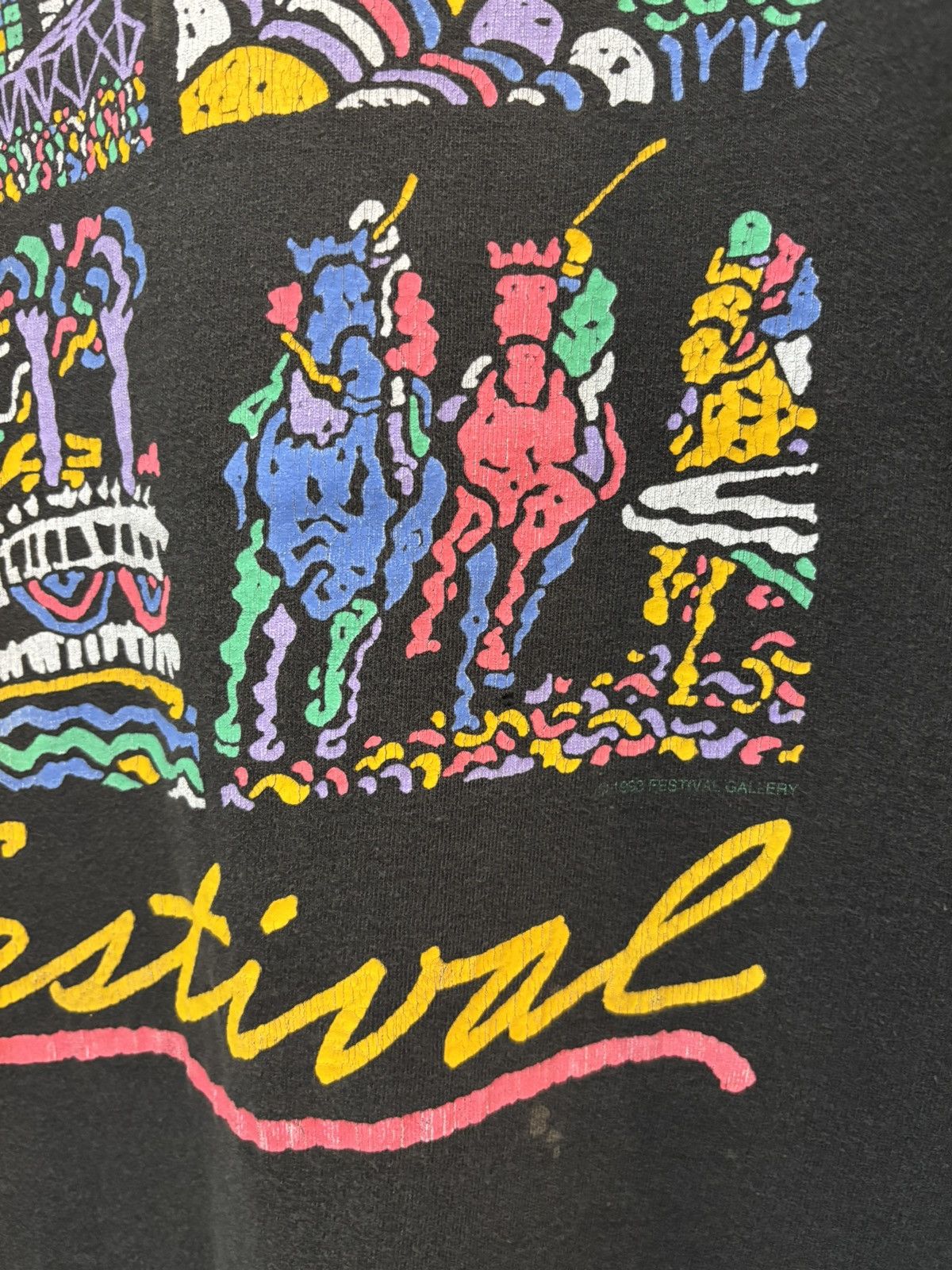Fruit Of The Loom Vintage 90's 1993 Kentucky Derby Festival Size US M / EU 48-50 / 2 - 2 Thumbnail