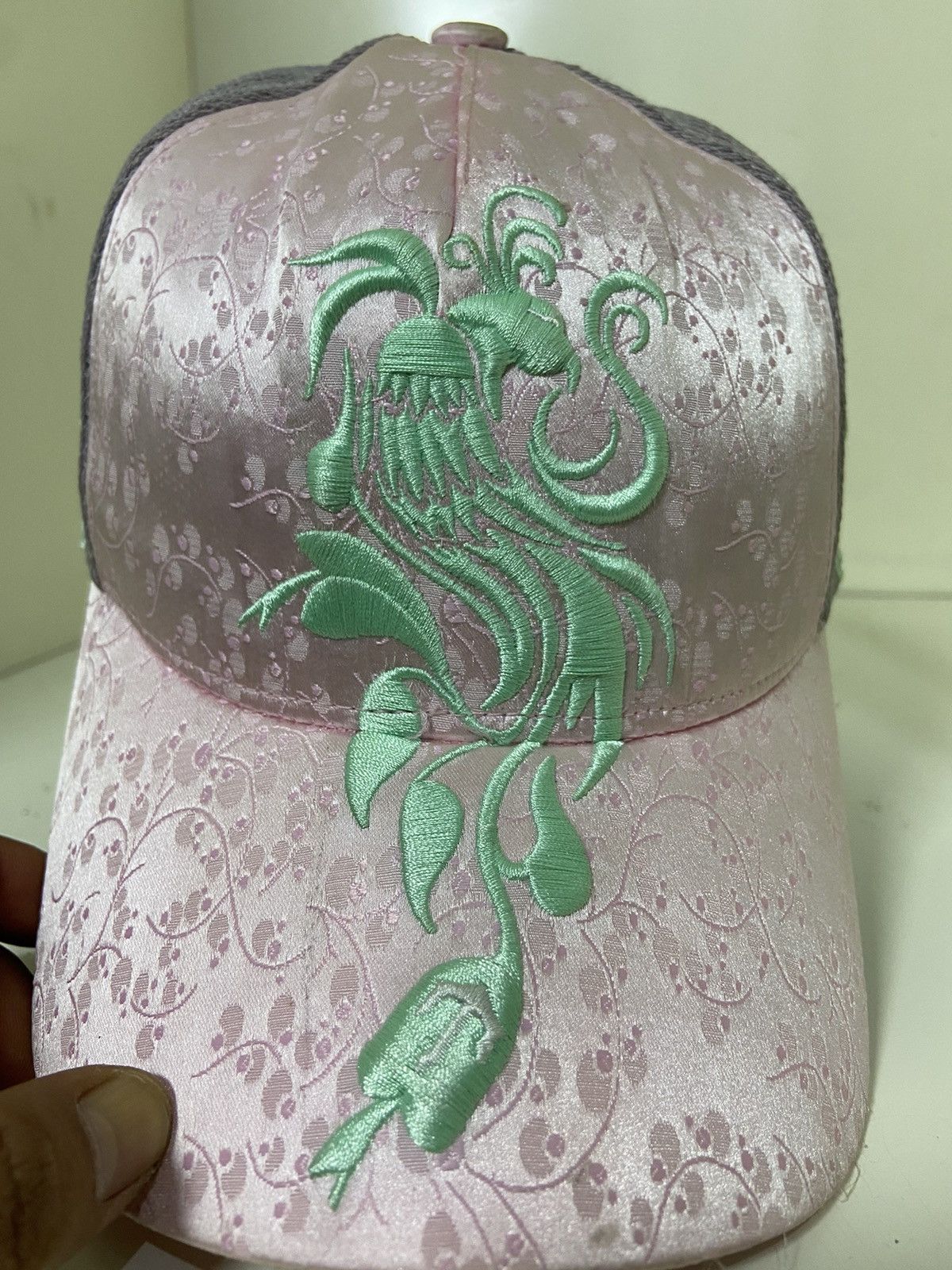 Japanese Brand Tantu black trucker hats embroidery Size ONE SIZE - 1 Thumbnail