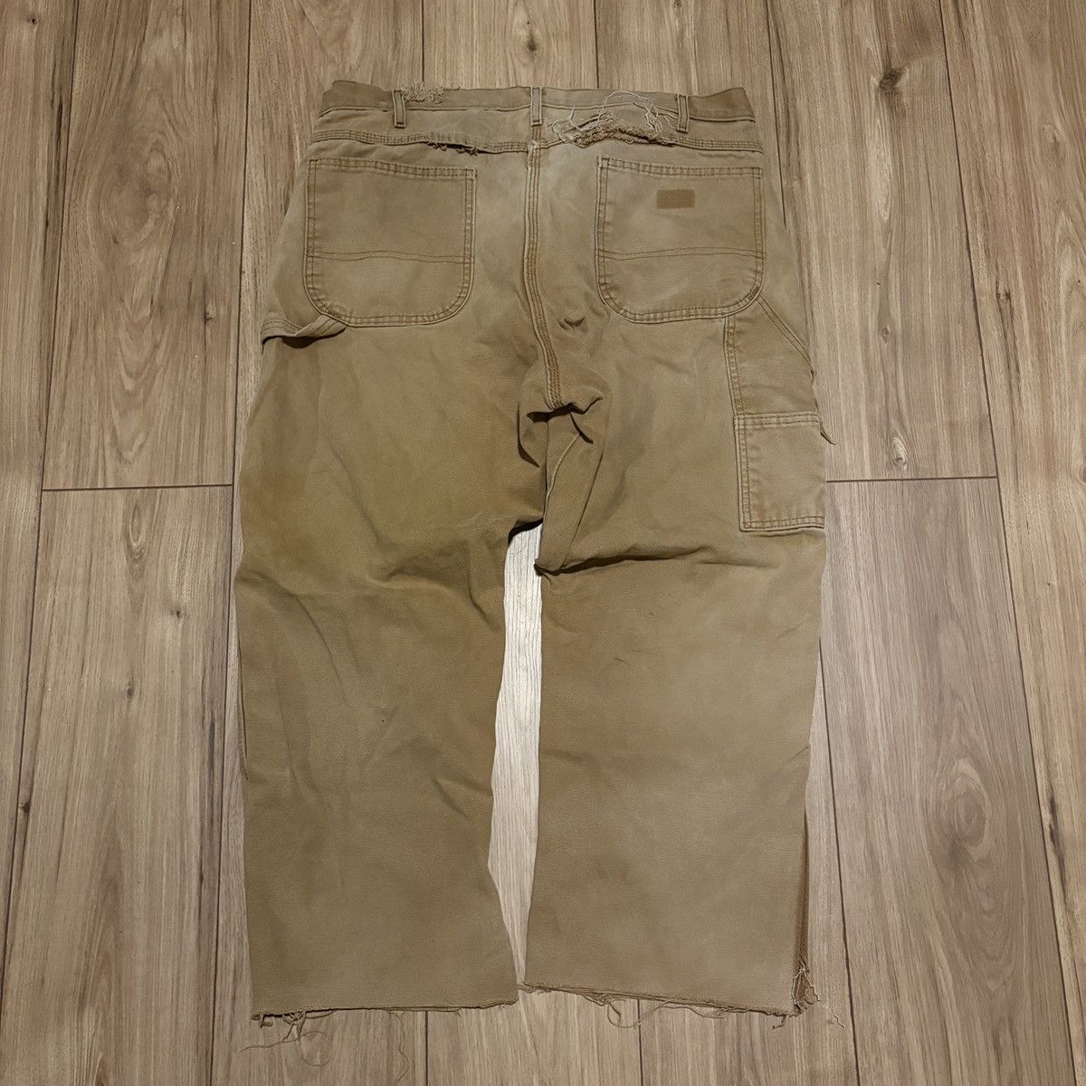 Carhartt Wip Carhartt Men's Canvas Work Khaki Pants Size US 36 / EU 52 - 1 Thumbnail