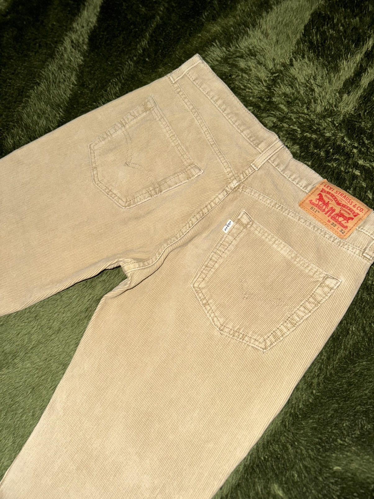 Levi's [W33/L32] Levi’s 511 Original Vintage Washed Corduroy Pants Size US 33 - 8 Thumbnail