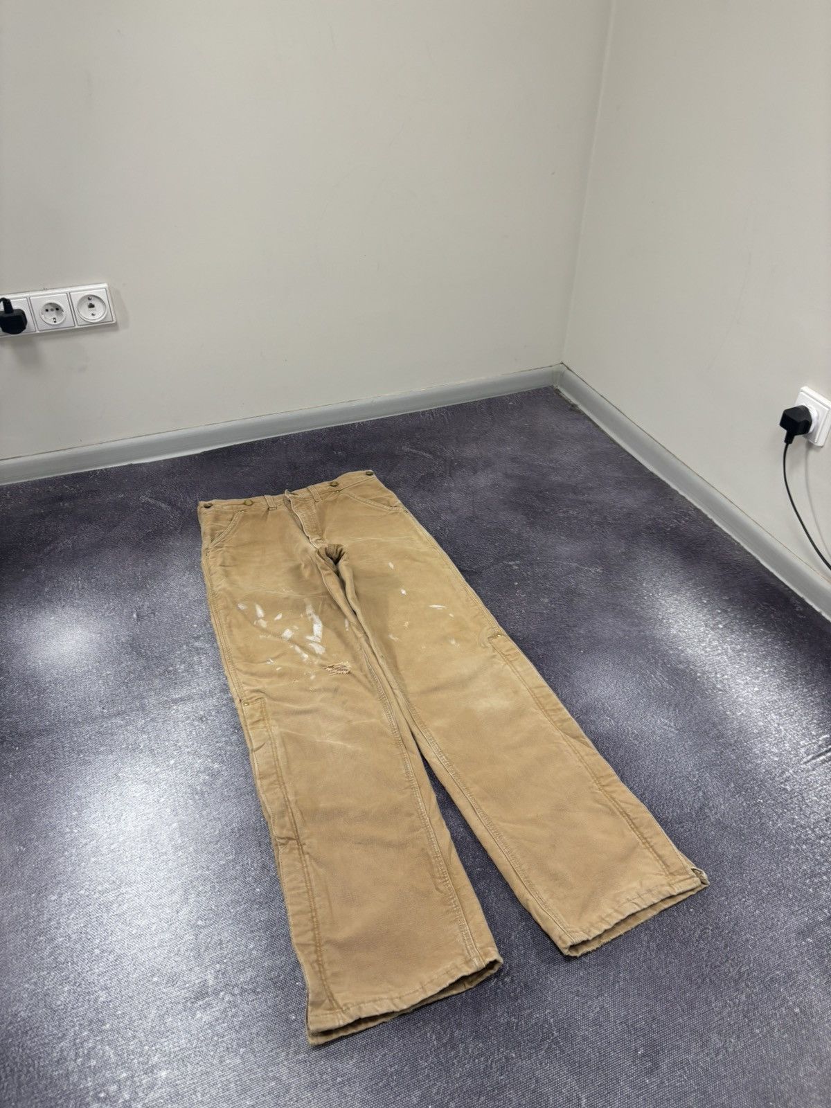 Carhartt Vintage 90s Carhartt USA Side Zip Rare Work Hype Baggy Pants Size US 30 / EU 46 - 8 Thumbnail