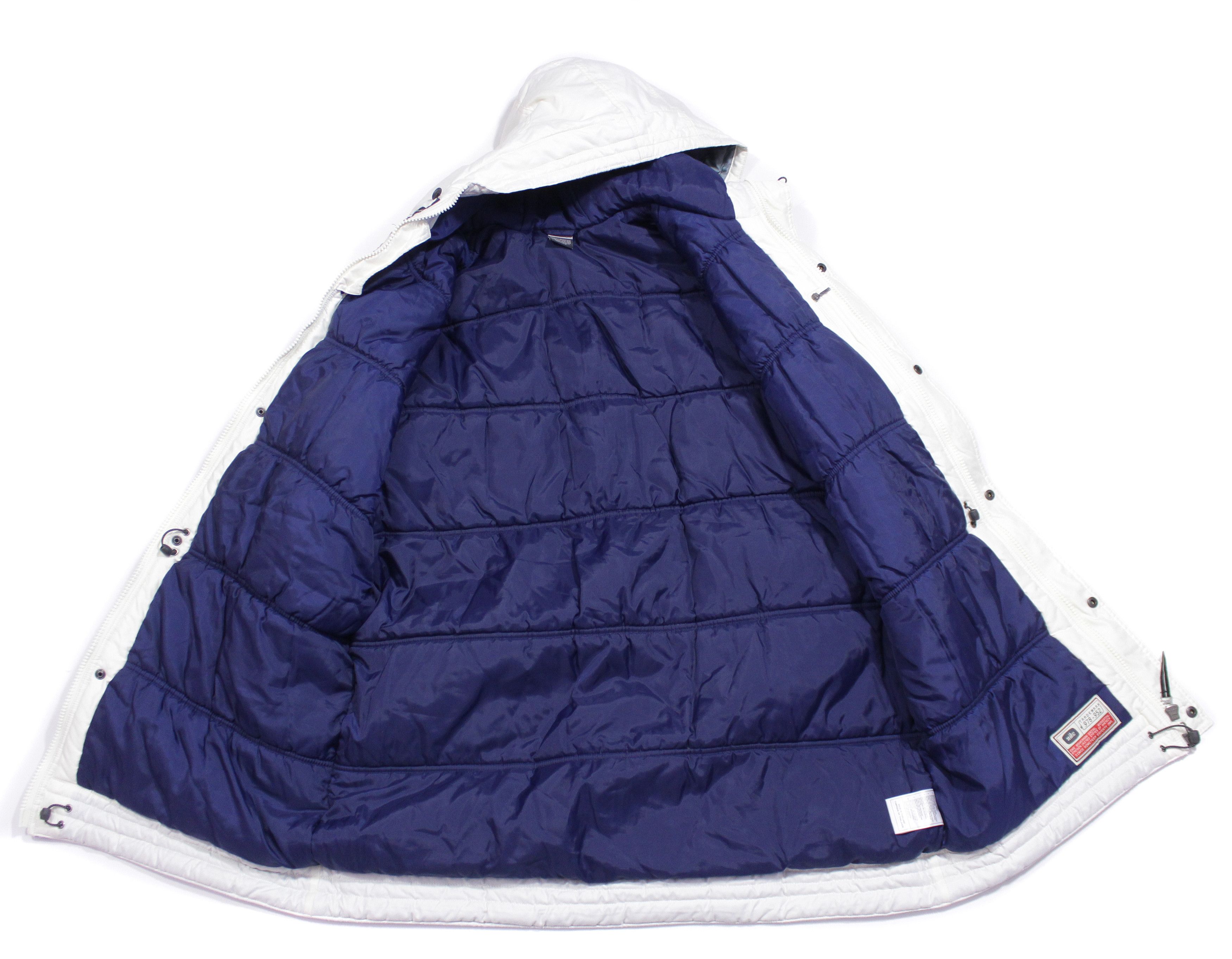 Nike 90S Logo Parka Jacket Size US L / EU 52-54 / 3 - 2 Thumbnail