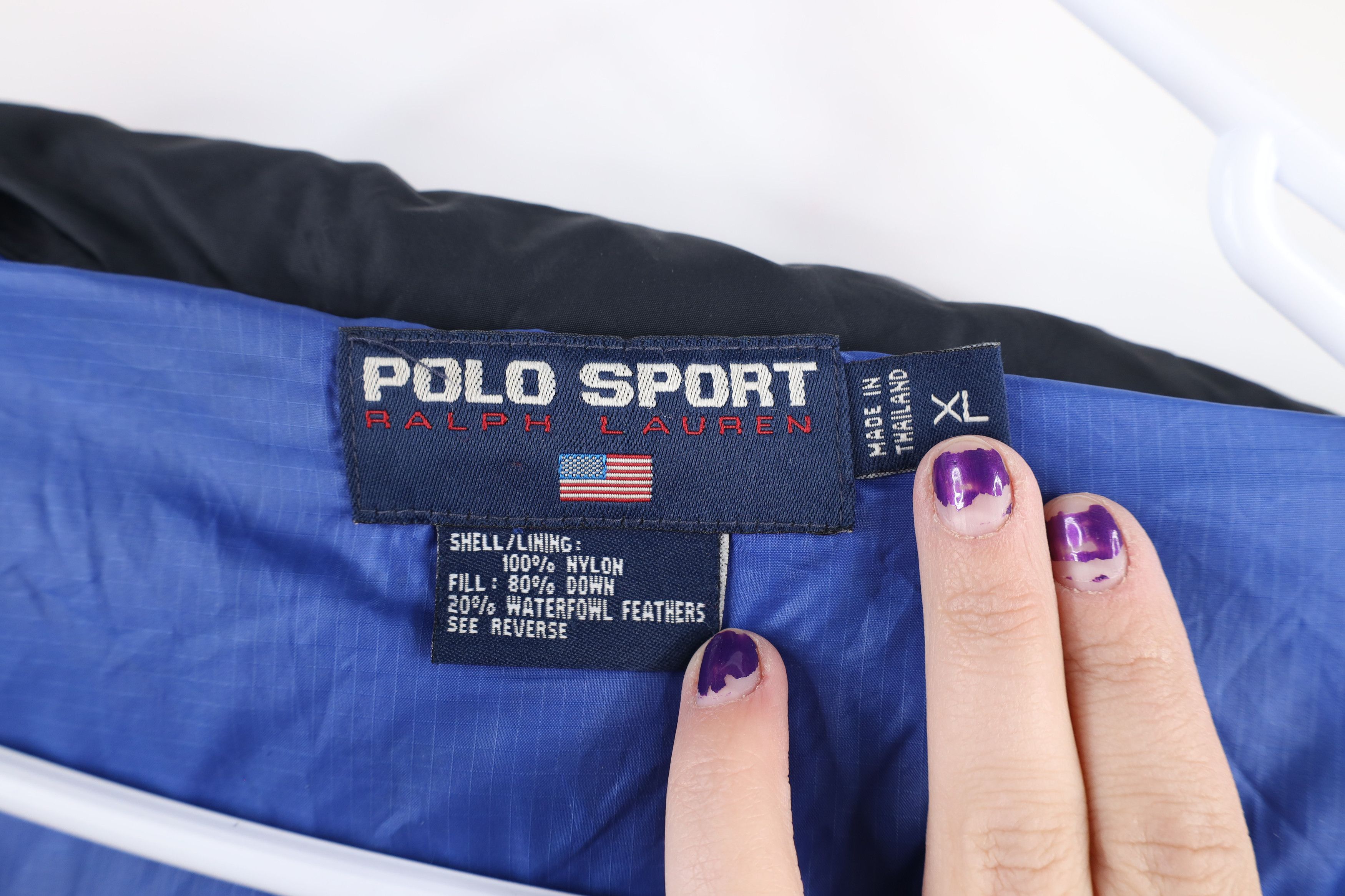 Polo Ralph Lauren Vintage 90s Polo Sport Ralph Lauren Duck Down Puffer Jacket Size US L / EU 52-54 / 3 - 15 Thumbnail