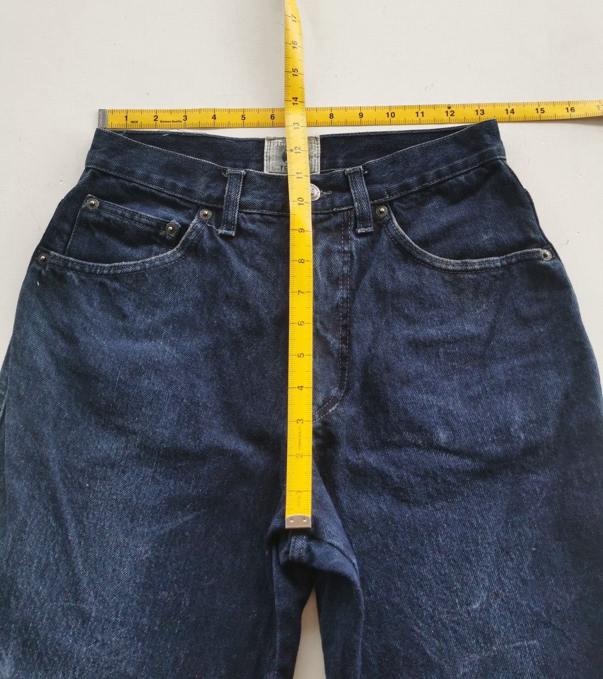 Vintage 1994 Vintage Iceberg Batman Indigo Denim Jeans Size US 27 - 9 Thumbnail