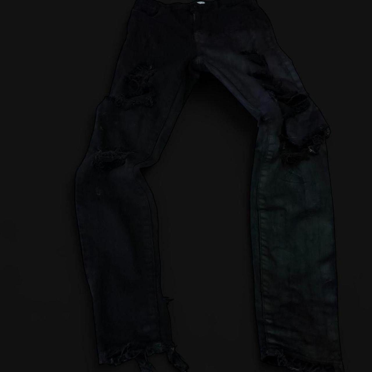 Other crazy tuff custom half waxed japanese denim Size US 26 / EU 42 - 2 Thumbnail