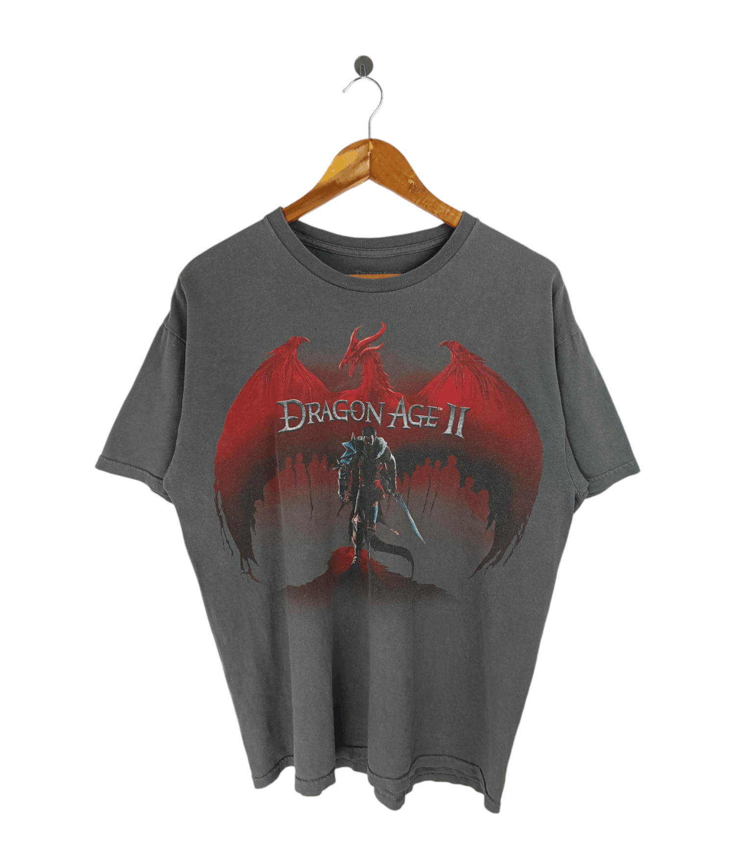 Playstation VINTAGE 2011 DRAGON AGE 2 RPG GAME TEE CRYSIS MASS EFFECT Size US L / EU 52-54 / 3 - 1 Thumbnail