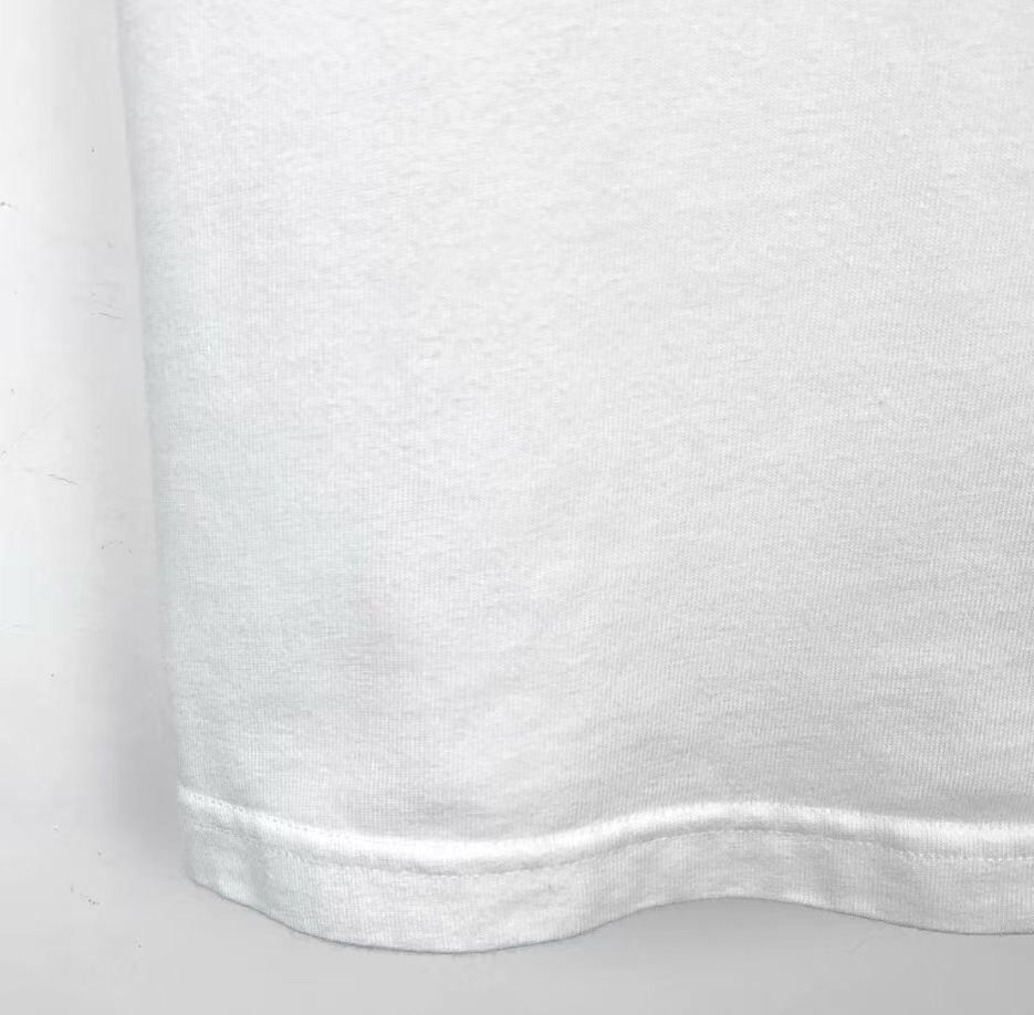 Balenciaga Balenciaga logo lock print round neck white cotton short s Size US L / EU 52-54 / 3 - 5 Thumbnail