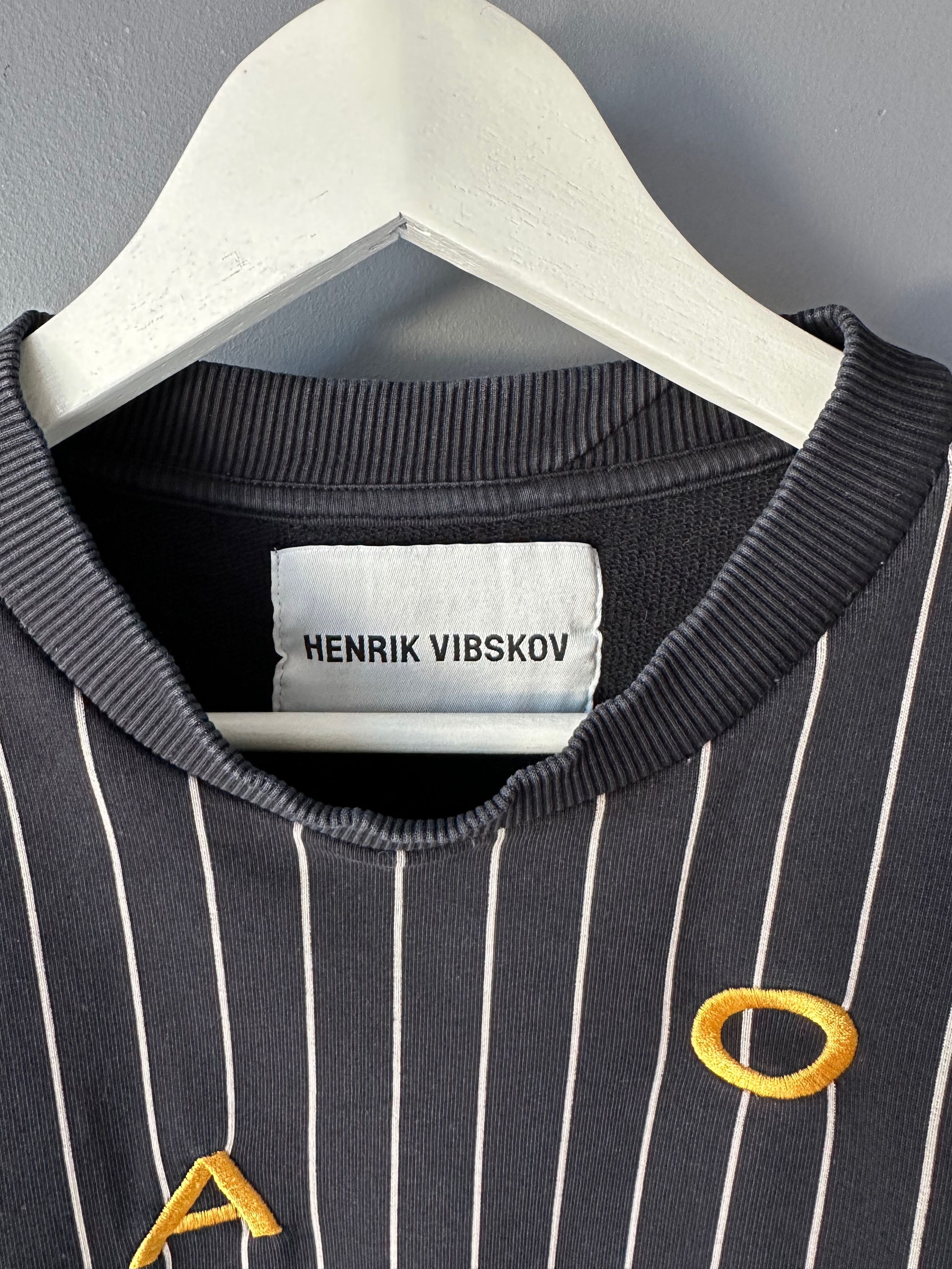 Henrik Vibskov Henrik Vibskov Crew Neck Sweatshirt Black Cotton Size US S / EU 44-46 / 1 - 5 Thumbnail