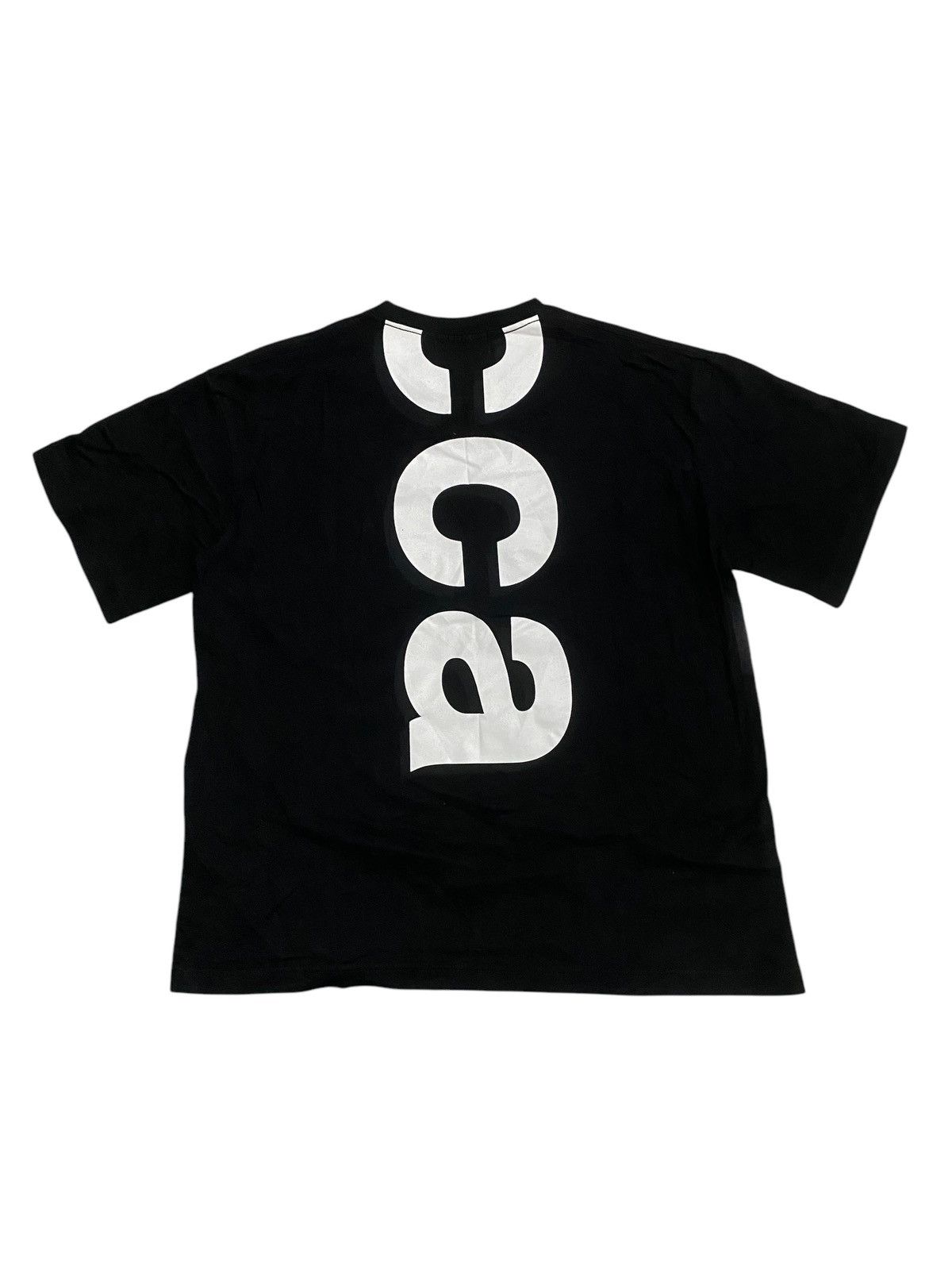 Vintage Zucca Issey Miyake Biglogo Black Tee Size US M / EU 48-50 / 2 - 2 Thumbnail
