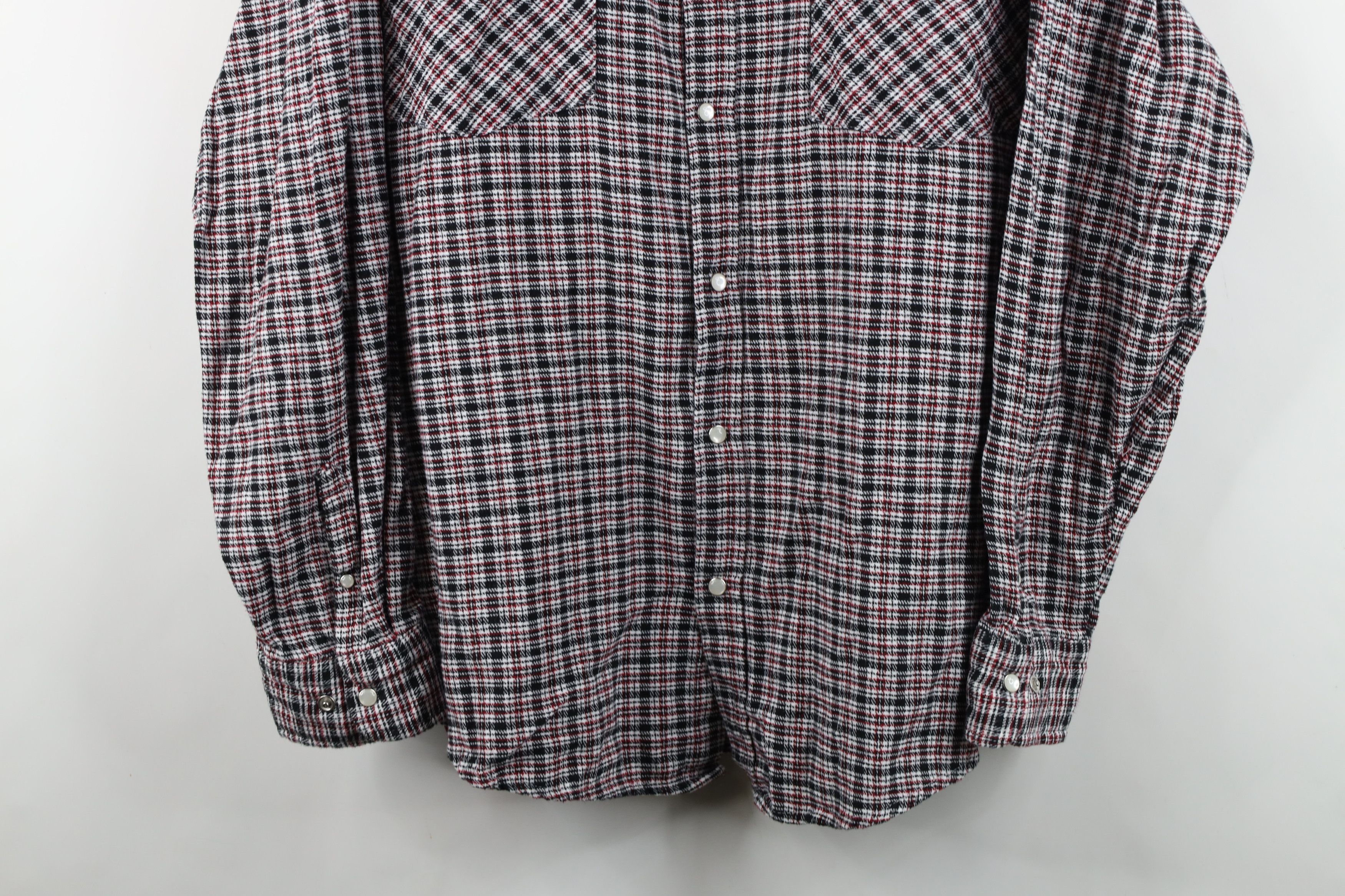 Vintage Vintage 90s Y2K Streetwear Big Pocket Flannel Collared Shirt Size US XL / EU 56 / 4 - 3 Thumbnail