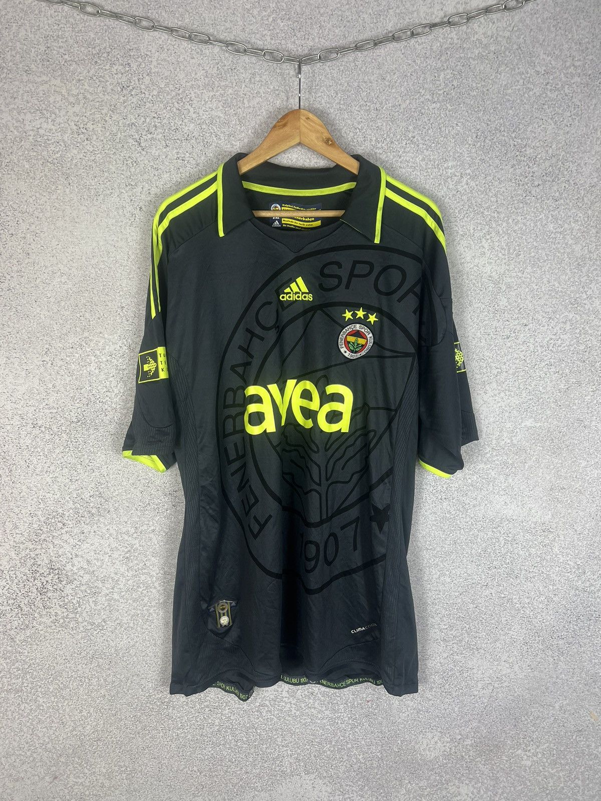 Adidas Adidas Fenerbahce 2009 10 Third Soccer Jersey Football Shirt Size US XXL / EU 58 / 5 - 1 Thumbnail