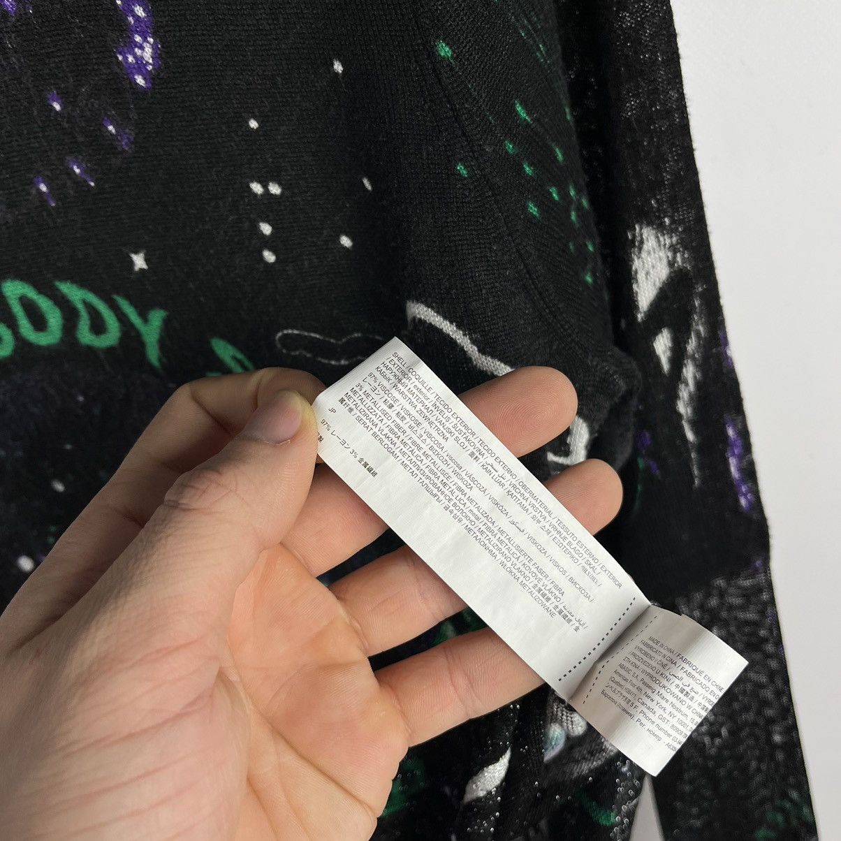Desigual Designer Desigual y2k galaxy mesh top sweater Size S / US 4 / IT 40 - 7 Thumbnail