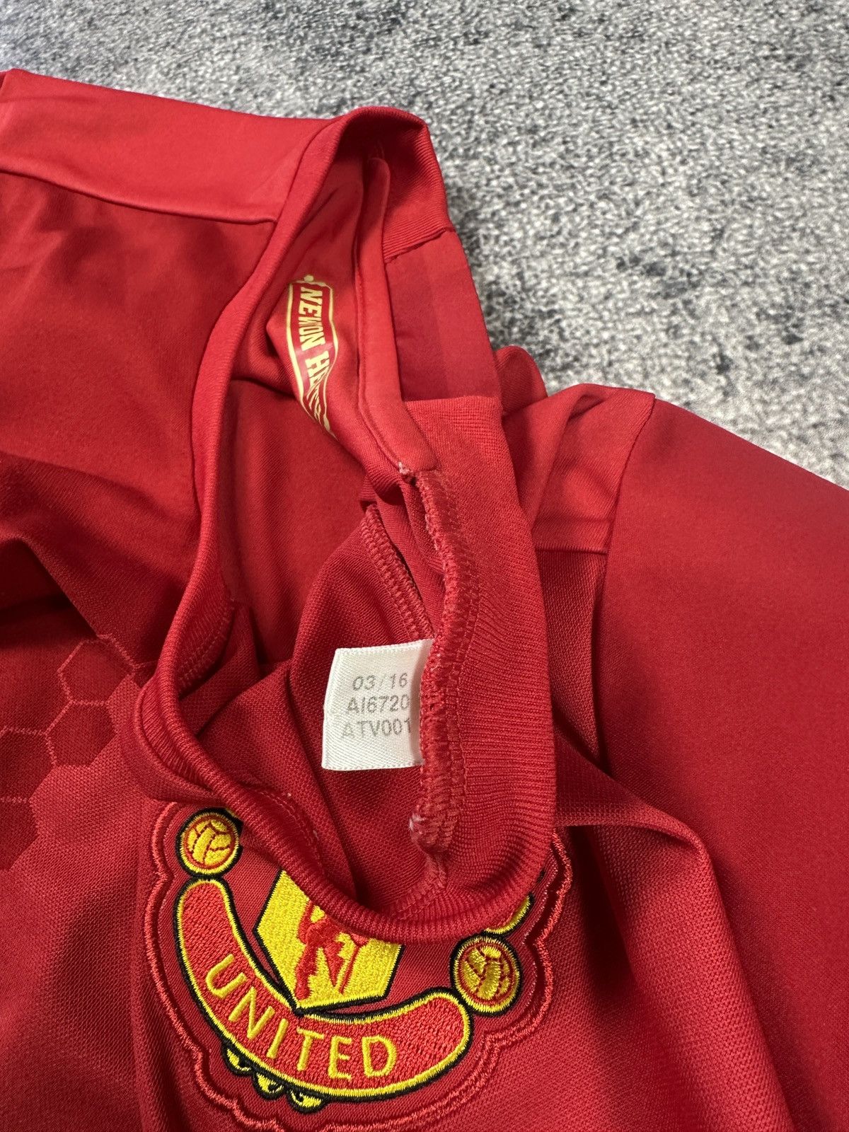 Adidas Adidas Manchester United Soccer Jersey Blokecore 16/17 Rare Size US XL / EU 56 / 4 - 4 Thumbnail