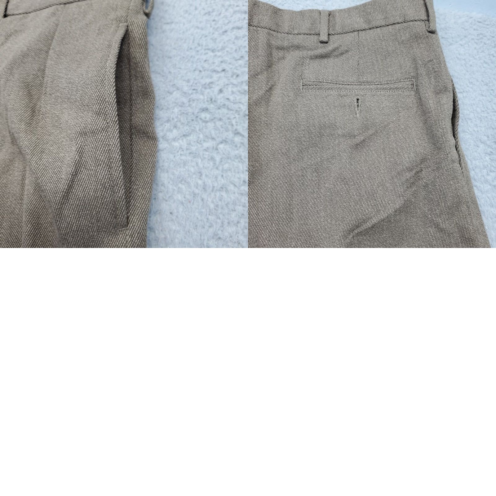 Polo Ralph Lauren VINTAGE Polo Ralph Lauren Mens Pants Slacks Straight 40 Brown Pleated EUC Size US L / EU 52-54 / 3 - 8 Thumbnail