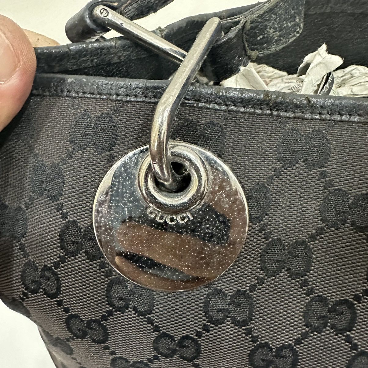 Gucci GUCCI GG CANVAS TOTE BAG 20 Size ONE SIZE - 12 Thumbnail