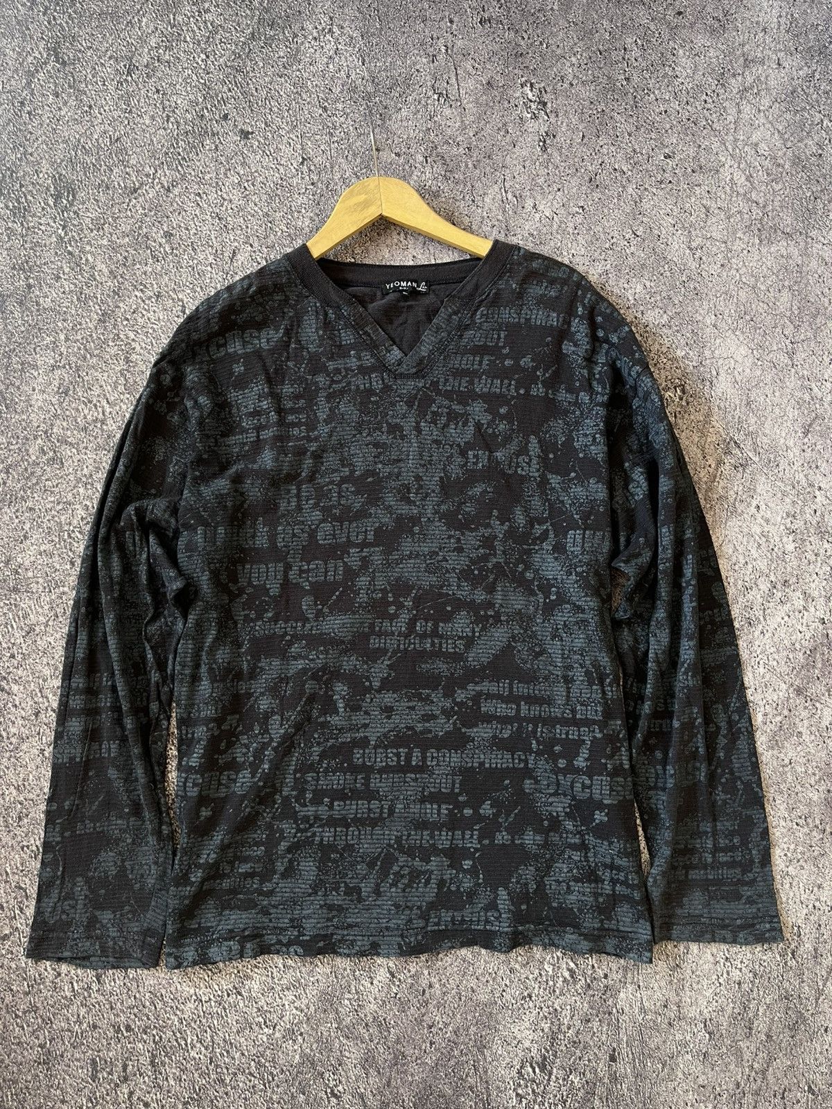 Japanese Brand Y2k Yeoman style longsleeve Size US XXL / EU 58 / 5 - 1 Thumbnail