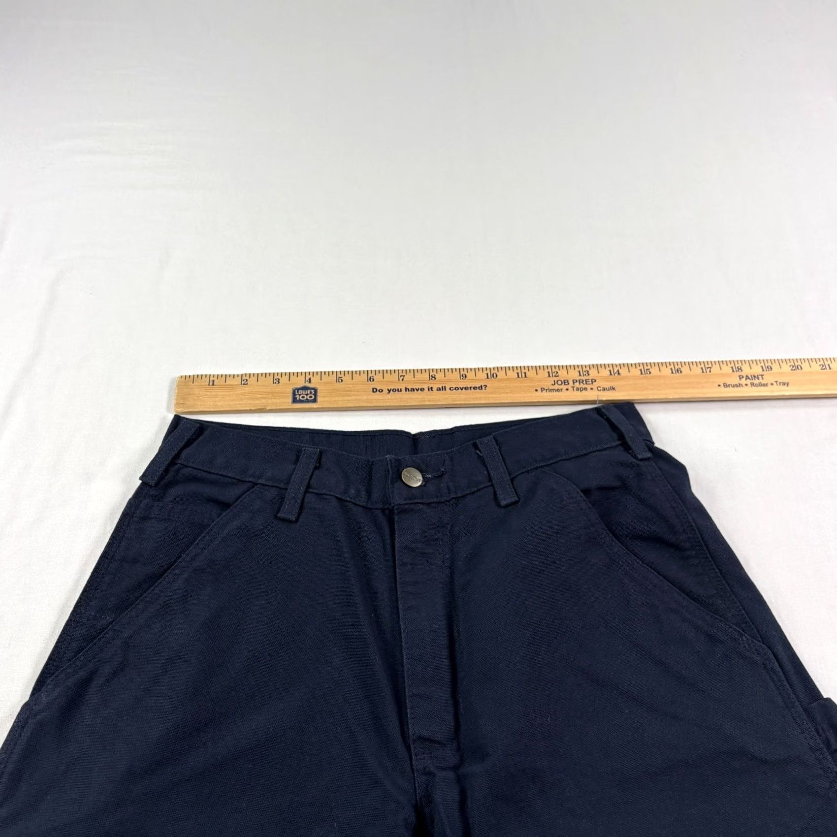 Carhartt Carhartt Pants Mens 31x30 Blue Carpenter Duck Utility Workwear Relaxed Fit NEW Size US 31 - 5 Thumbnail