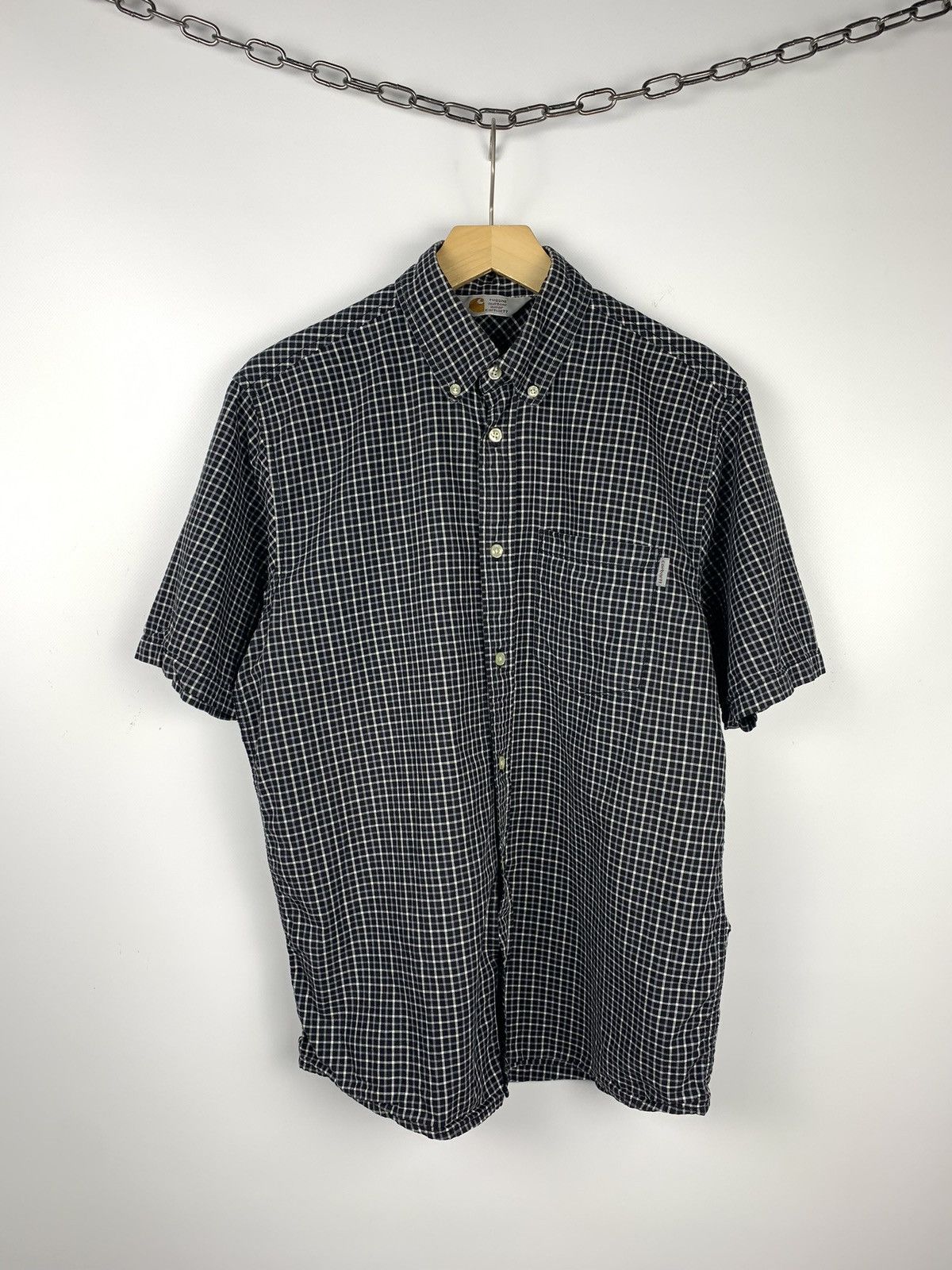 Carhartt Vintage Carhartt Lexington Shirt Short Sleeve Men’s Size M Size US M / EU 48-50 / 2 - 1 Thumbnail