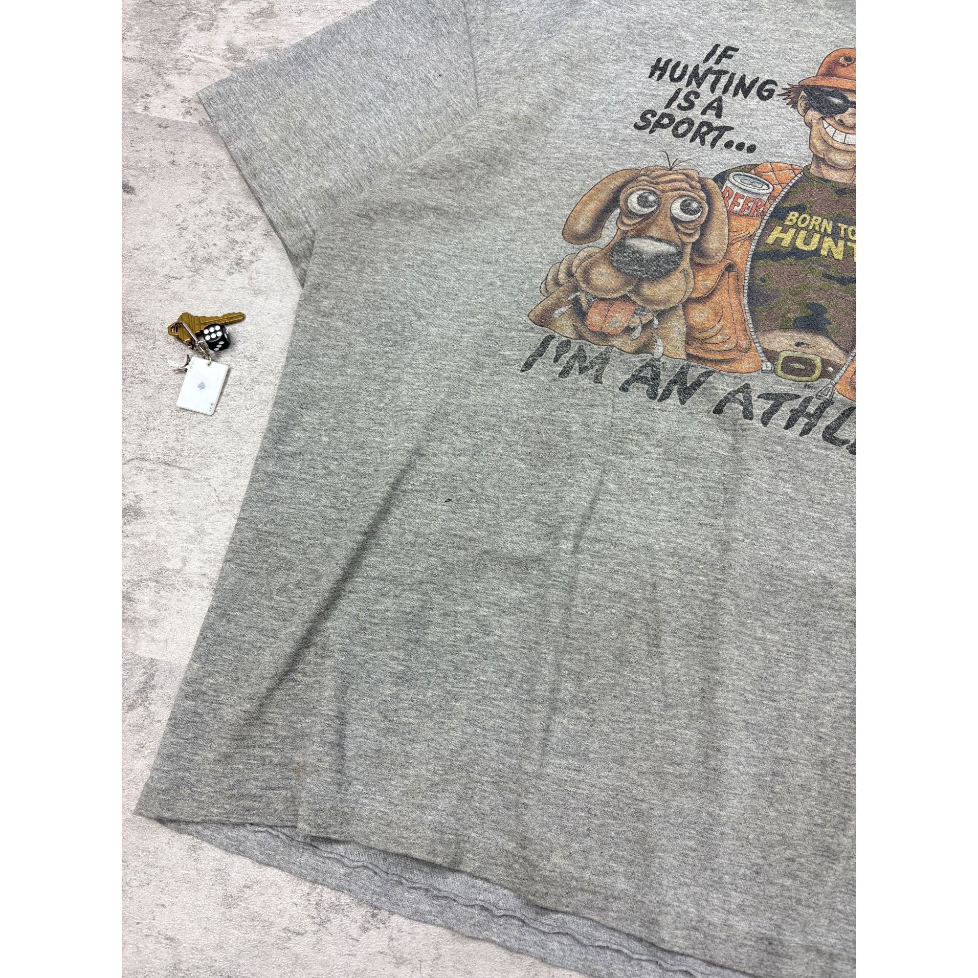Other Vintage 90s I’m An Athlete Graphic T Size US XXL / EU 58 / 5 - 4 Thumbnail