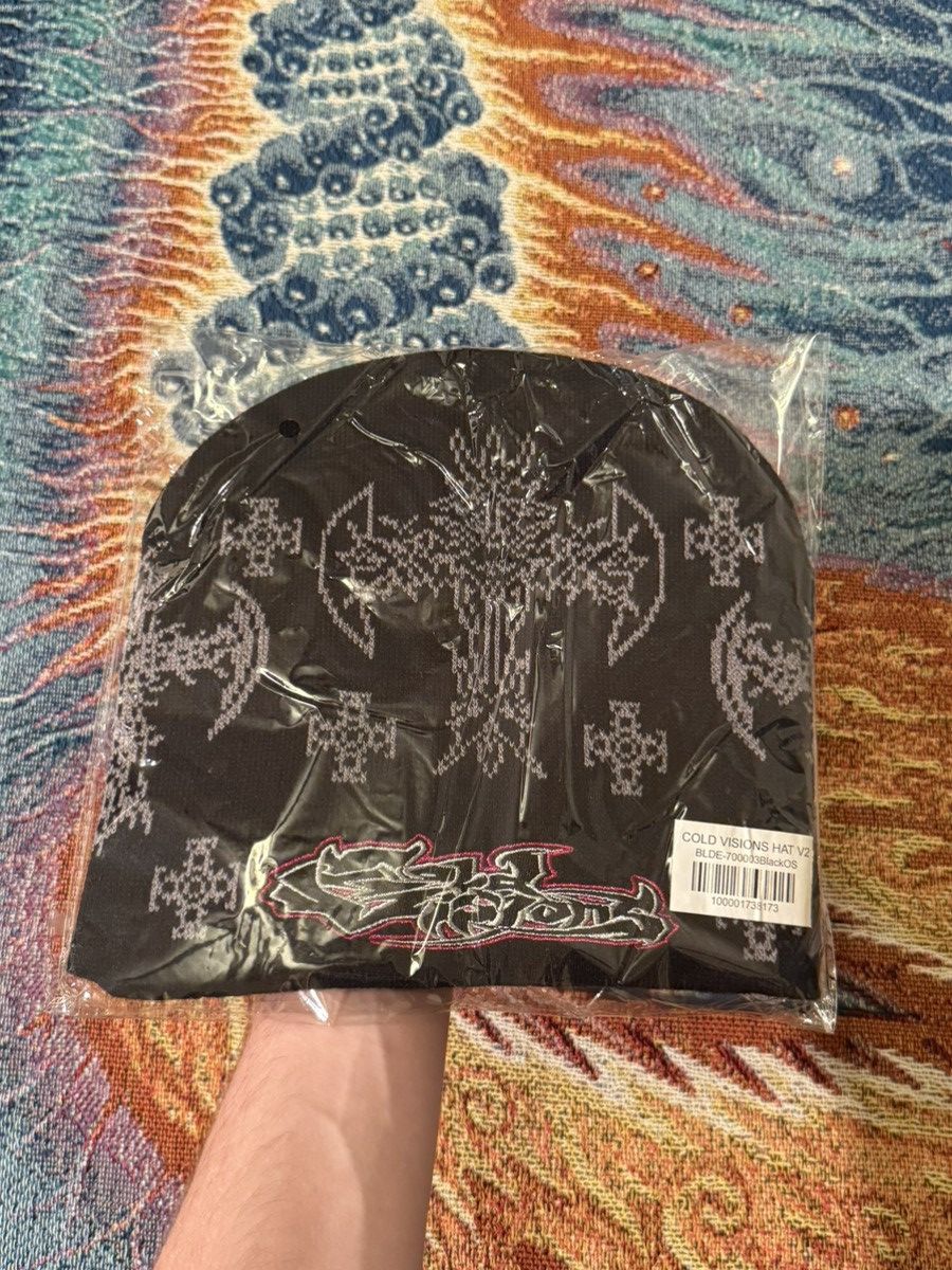 Drain Gang Bladee Cold Visions V2 Beanie Sealed Size ONE SIZE - 4 Thumbnail