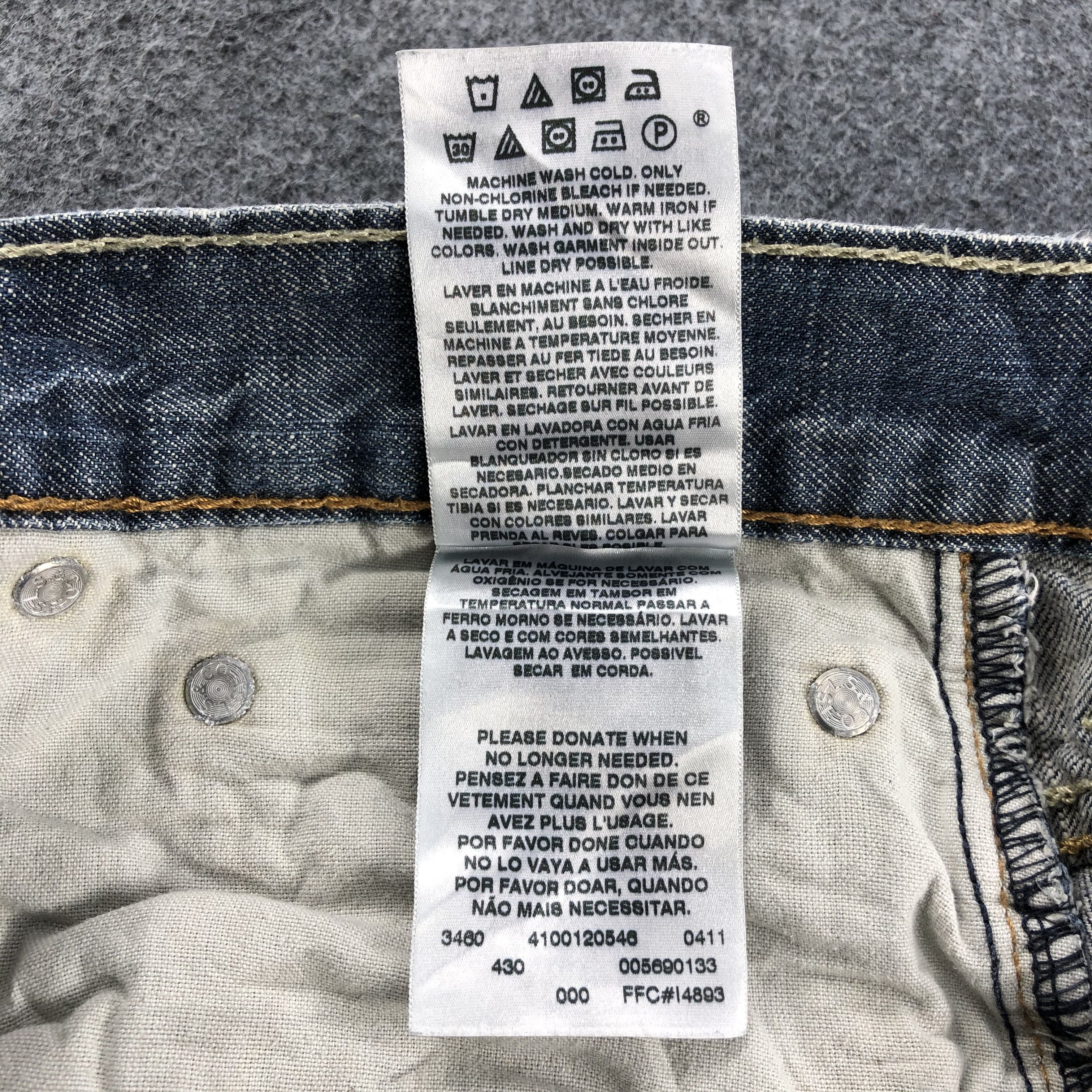 Levi's × Vintage Vintage Mud Wash Levis 569 Jeans-JM1329 Size US 35 - 10 Thumbnail