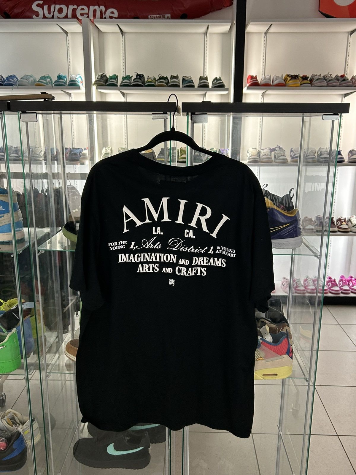 Amiri Amiri arts district tee Size US XXL / EU 58 / 5 - 1 Thumbnail