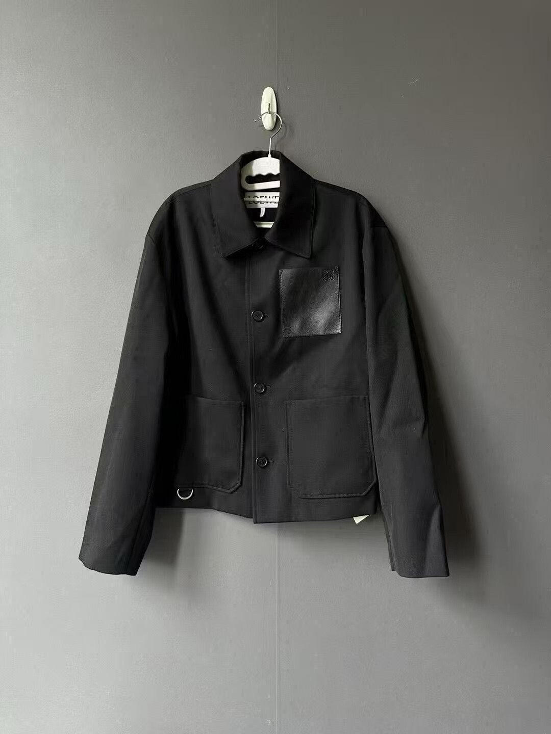 Loewe loewe black wool utility jacket size 44 Size US L / EU 52-54 / 3 - 1 Thumbnail