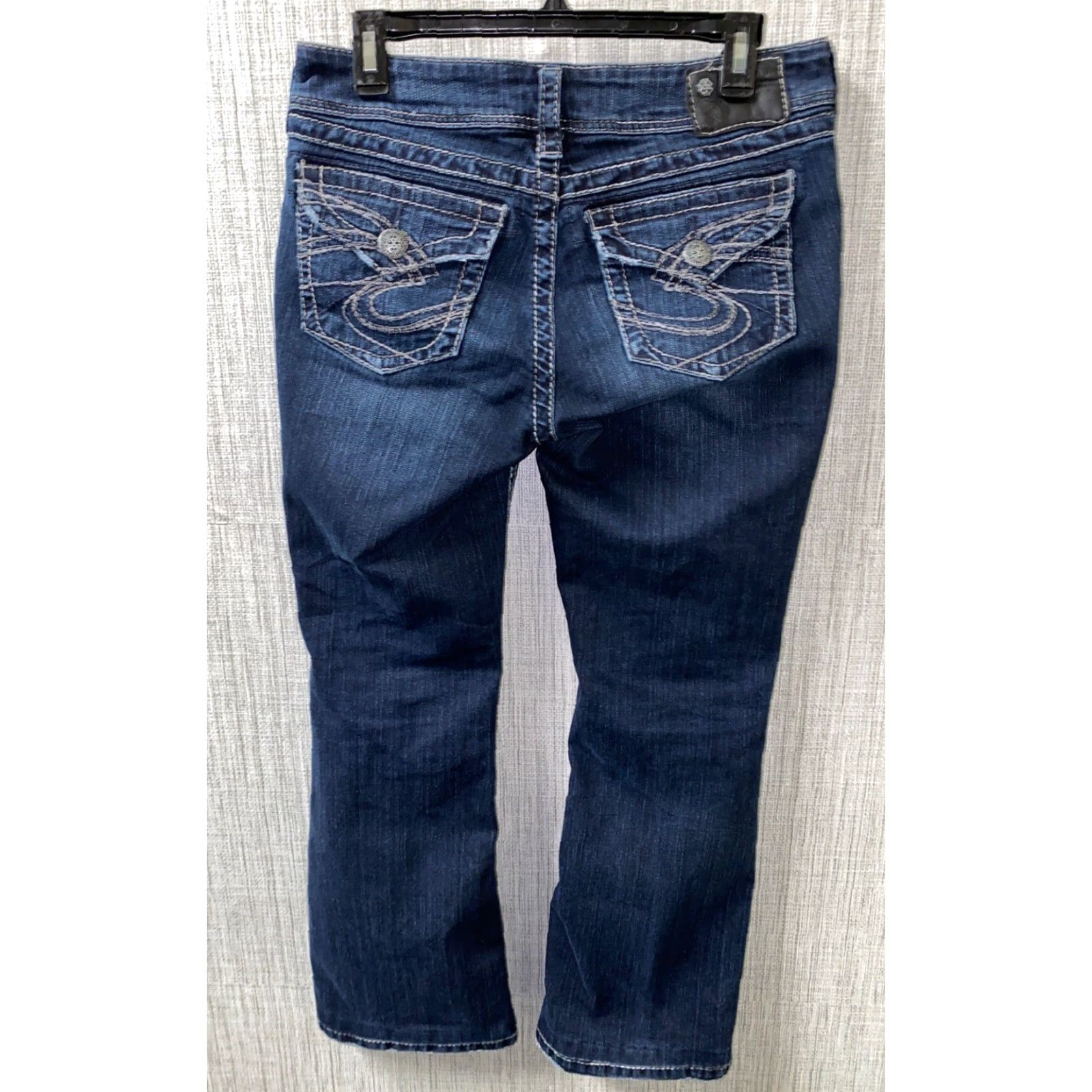Silver Jeans Co. Silver Jeans Suki Surplus Womens Jeans 28x30 Blue Denim Size 28" / US 6 / IT 42 - 4 Thumbnail