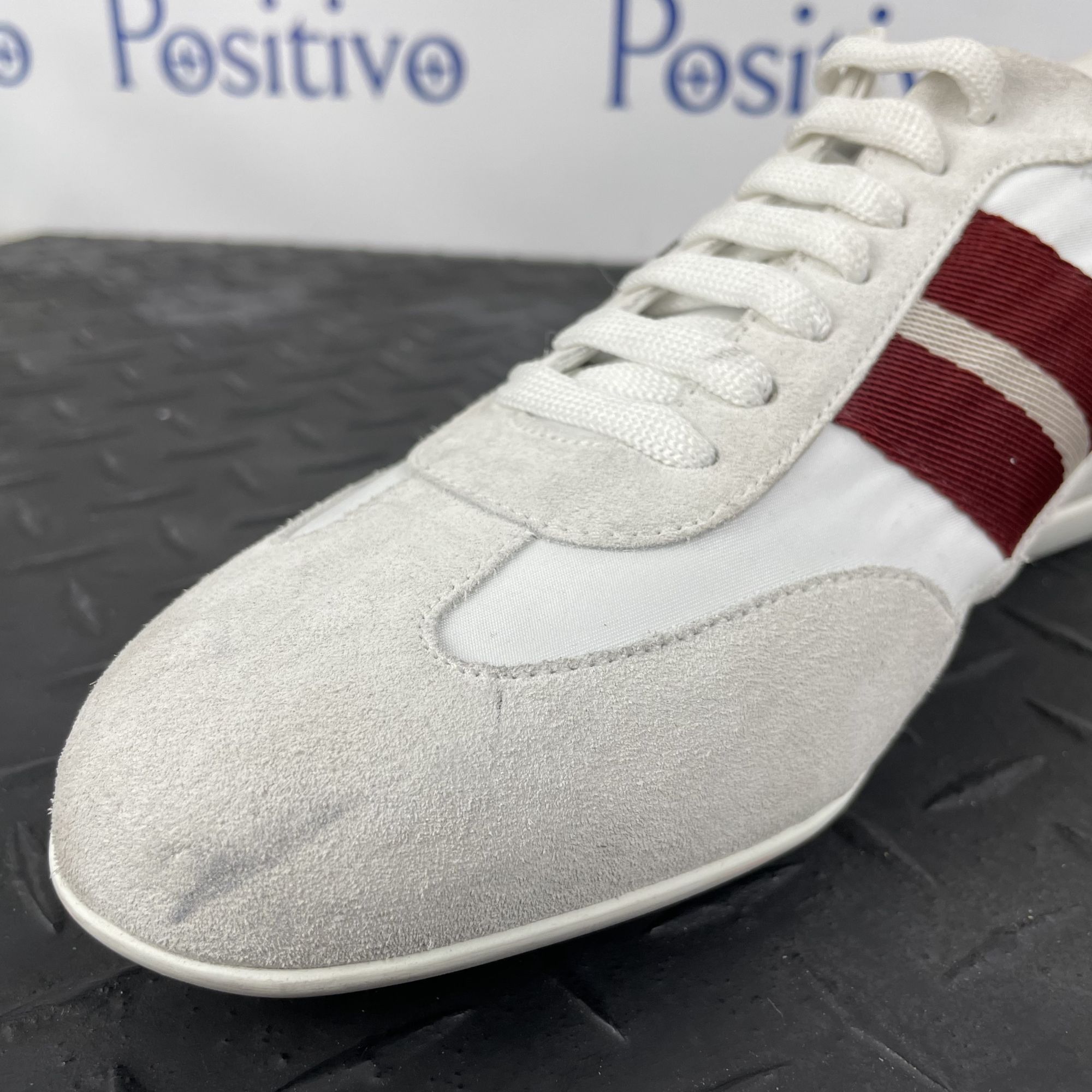 Bally Bally Haldin White Suede Low Top Sneakers US 6 w/ Defect Size US 6 / EU 39 - 8 Thumbnail