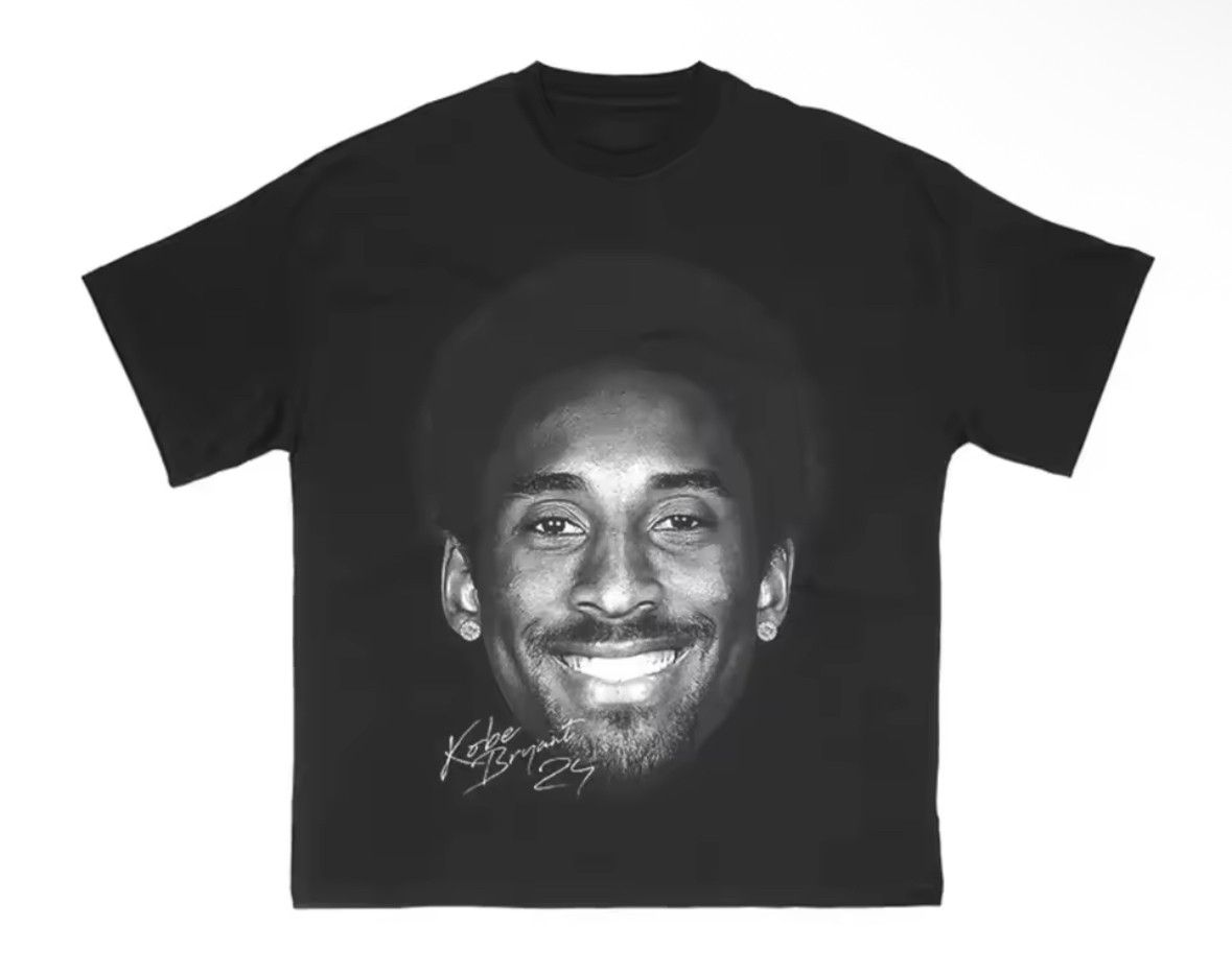 Other Y2K Streetwear Basketball Kobe Face Cotton Black T-Shirt Size US M / EU 48-50 / 2 - 1 Thumbnail
