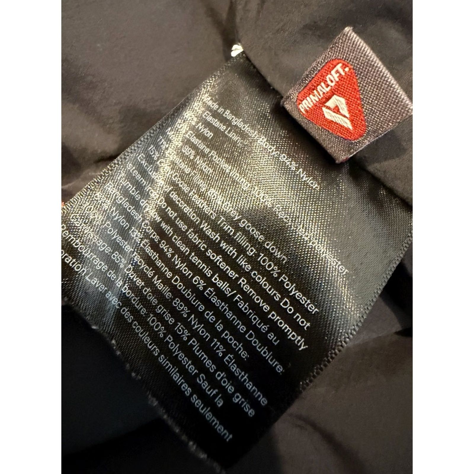 Lululemon Lululemon Jacket Mens S Black Goose Down Fill Bomber Primaloft Puffer Black Zip Softshell Quilted Logo Wind-Resistant Thermal Weathergear Size US S / EU 44-46 / 1 - 6 Thumbnail